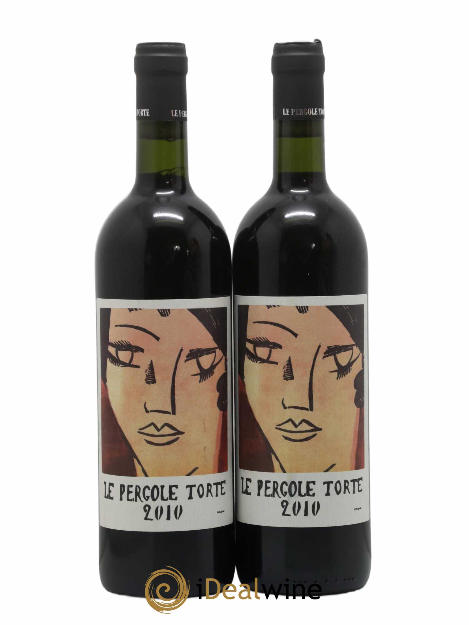 Toscana IGT Montevertine Le Pergole Torte Famille Manetti 2010 - Lot de 2 bouteilles - 0