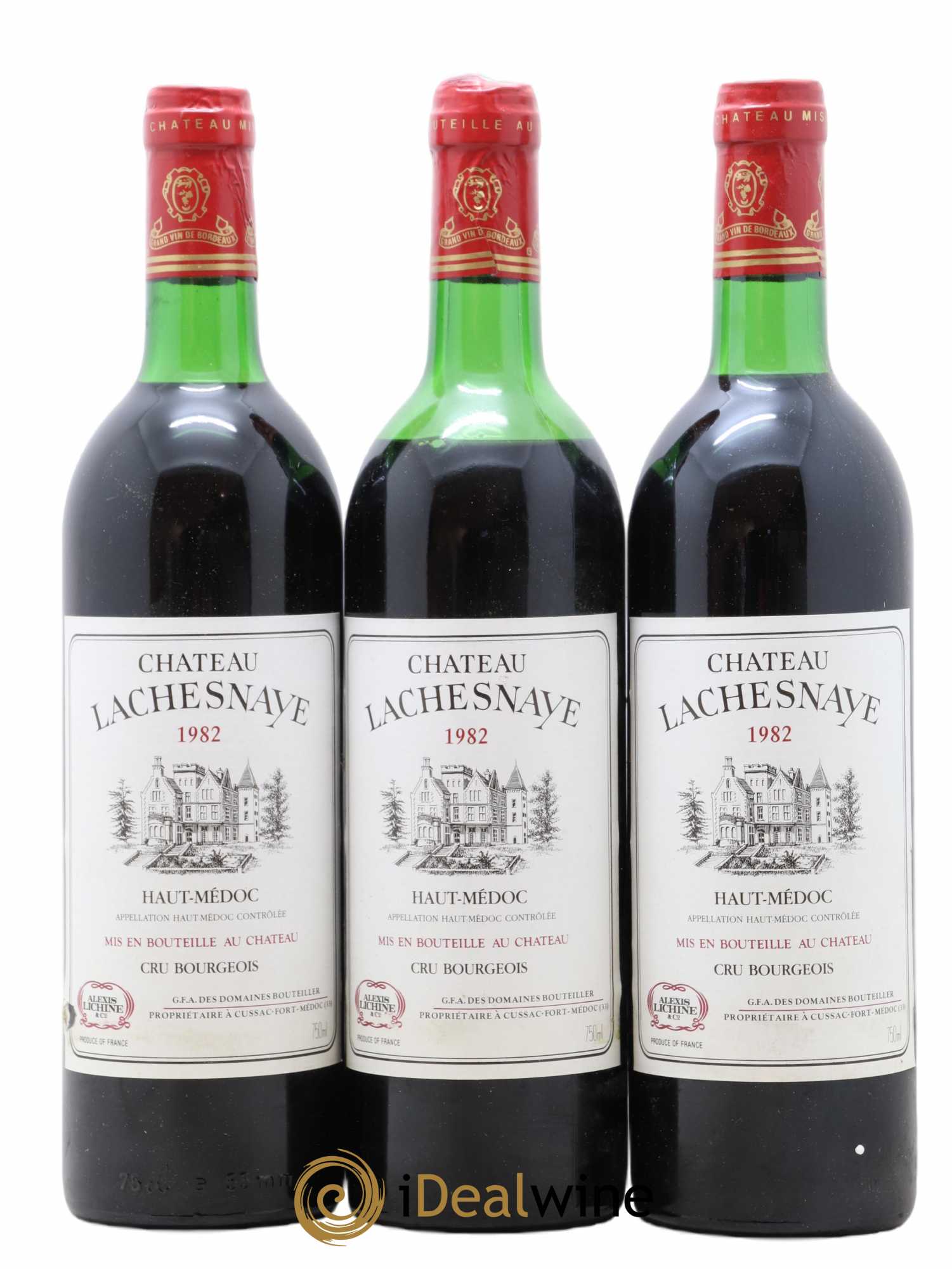 Château Lachesnaye Cru Bourgeois (sans prix de réserve) 1982 - Lot de 12 bouteilles - 3