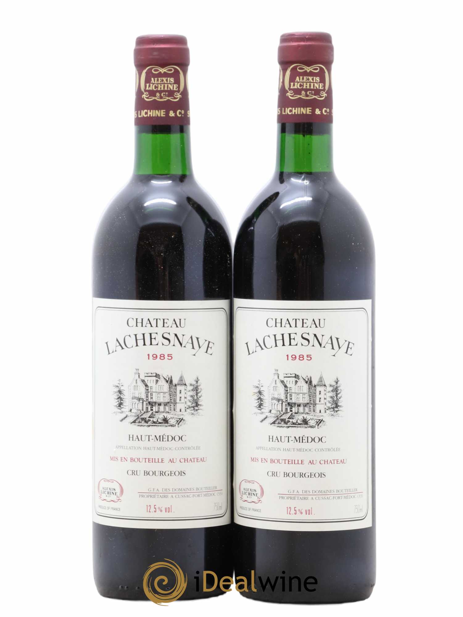 Château Lachesnaye Cru Bourgeois (sans prix de réserve) 1985 - Lot de 10 bouteilles - 4