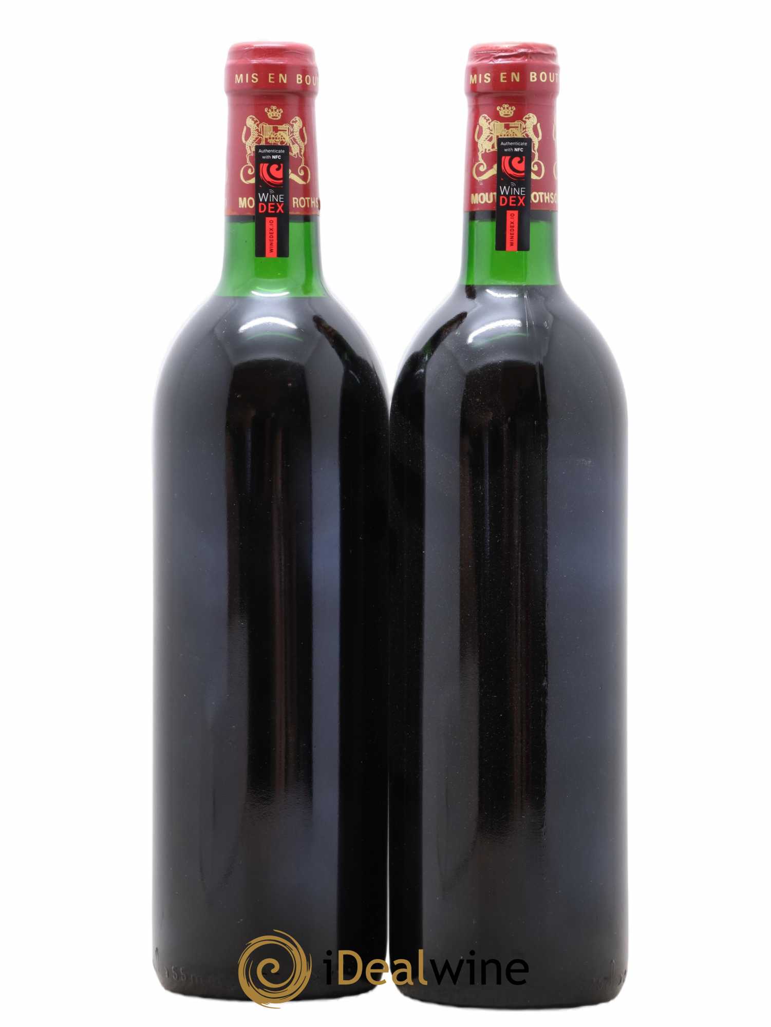 Château Mouton Rothschild 1er Grand Cru Classé 1986 - Lot de 2 bouteilles - 1