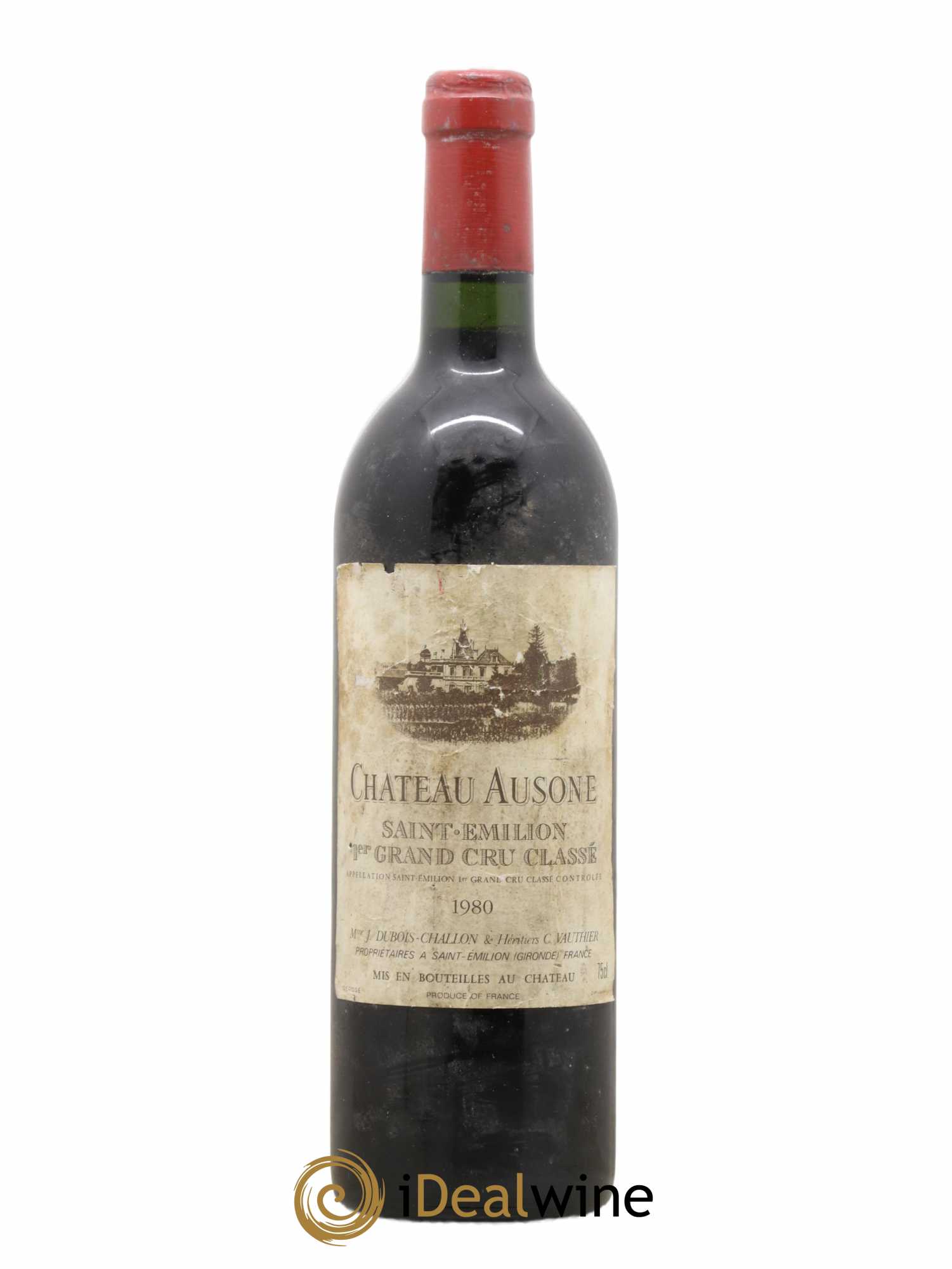 Château Ausone 1er Grand Cru Classé A 1980 - Lot de 1 bouteille - 0