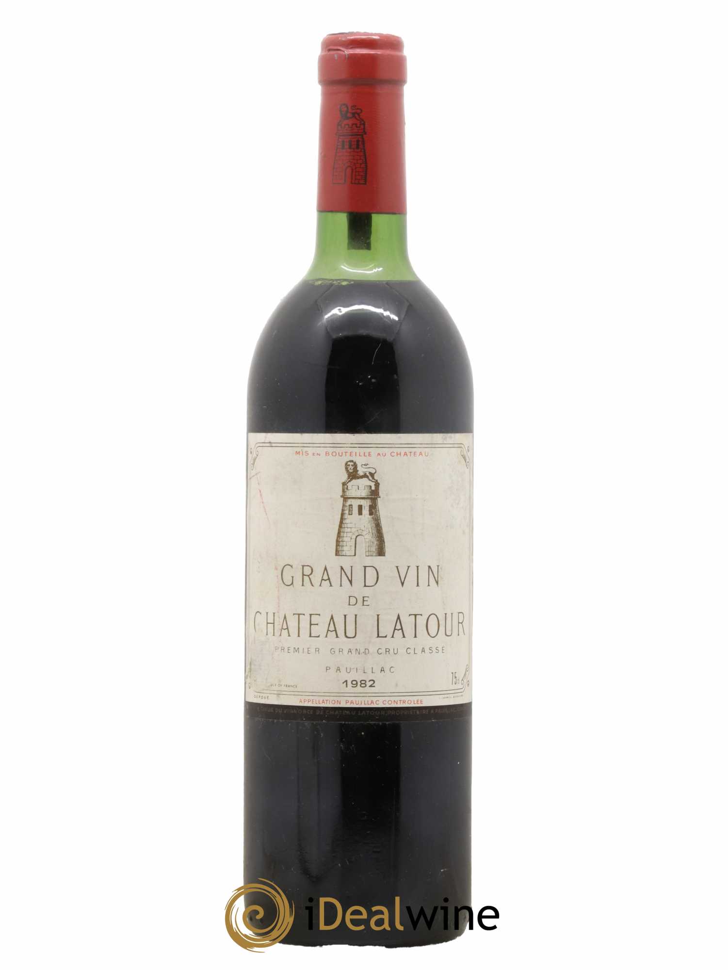 Château Latour 1er Grand Cru Classé 1982 - Lot de 1 bouteille - 0