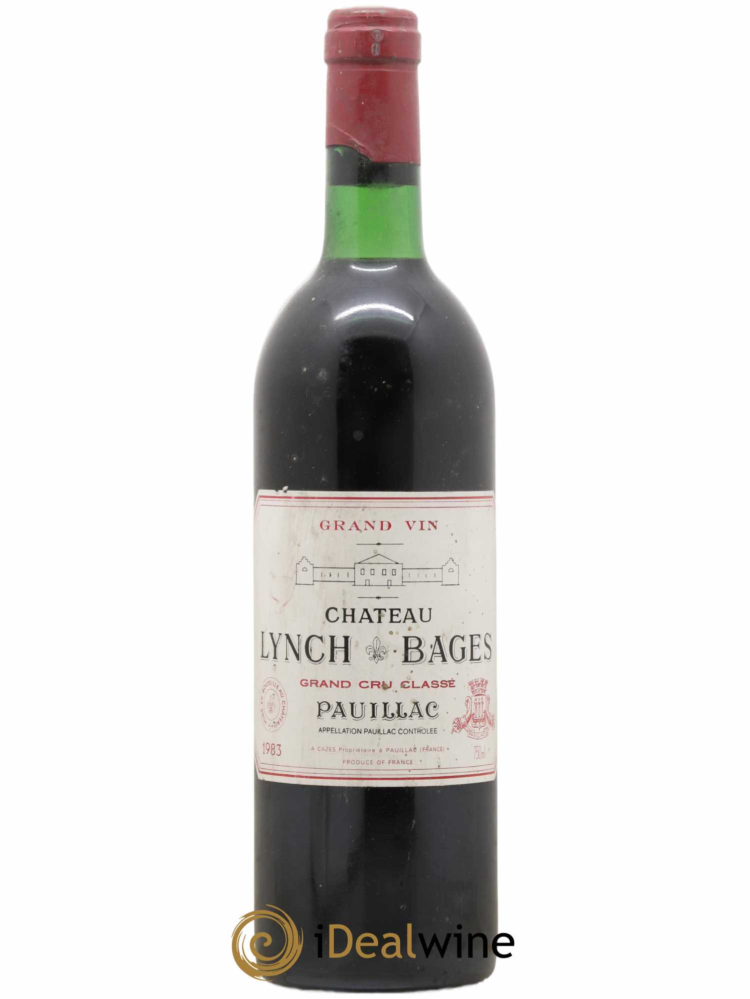 Château Lynch Bages 5ème Grand Cru Classé 1983 - Lot of 1 bottle - 0