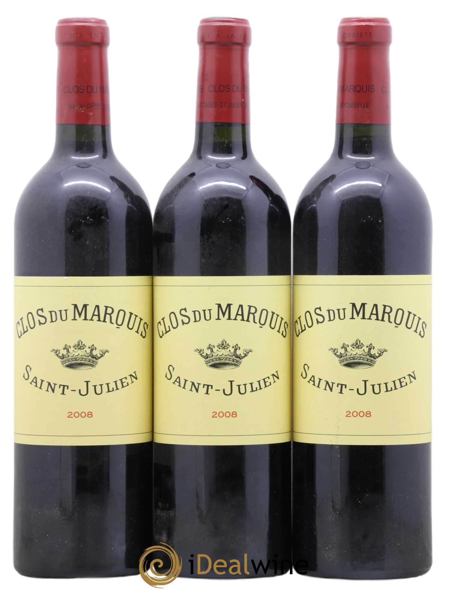 Clos du Marquis 2008 - Lot de 3 bouteilles - 0