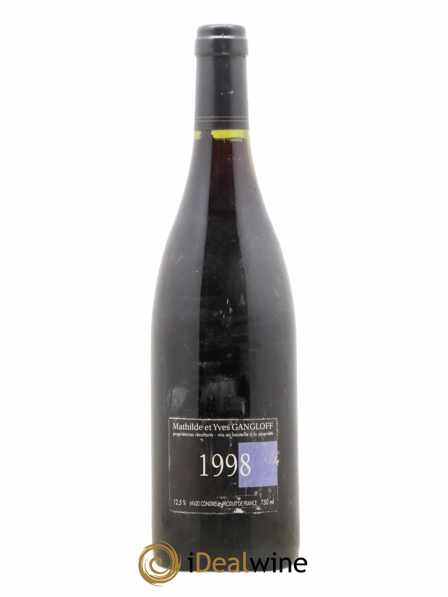 Côte-Rôtie Gangloff (Domaine) 1998 - Lot of 1 bottle - 1