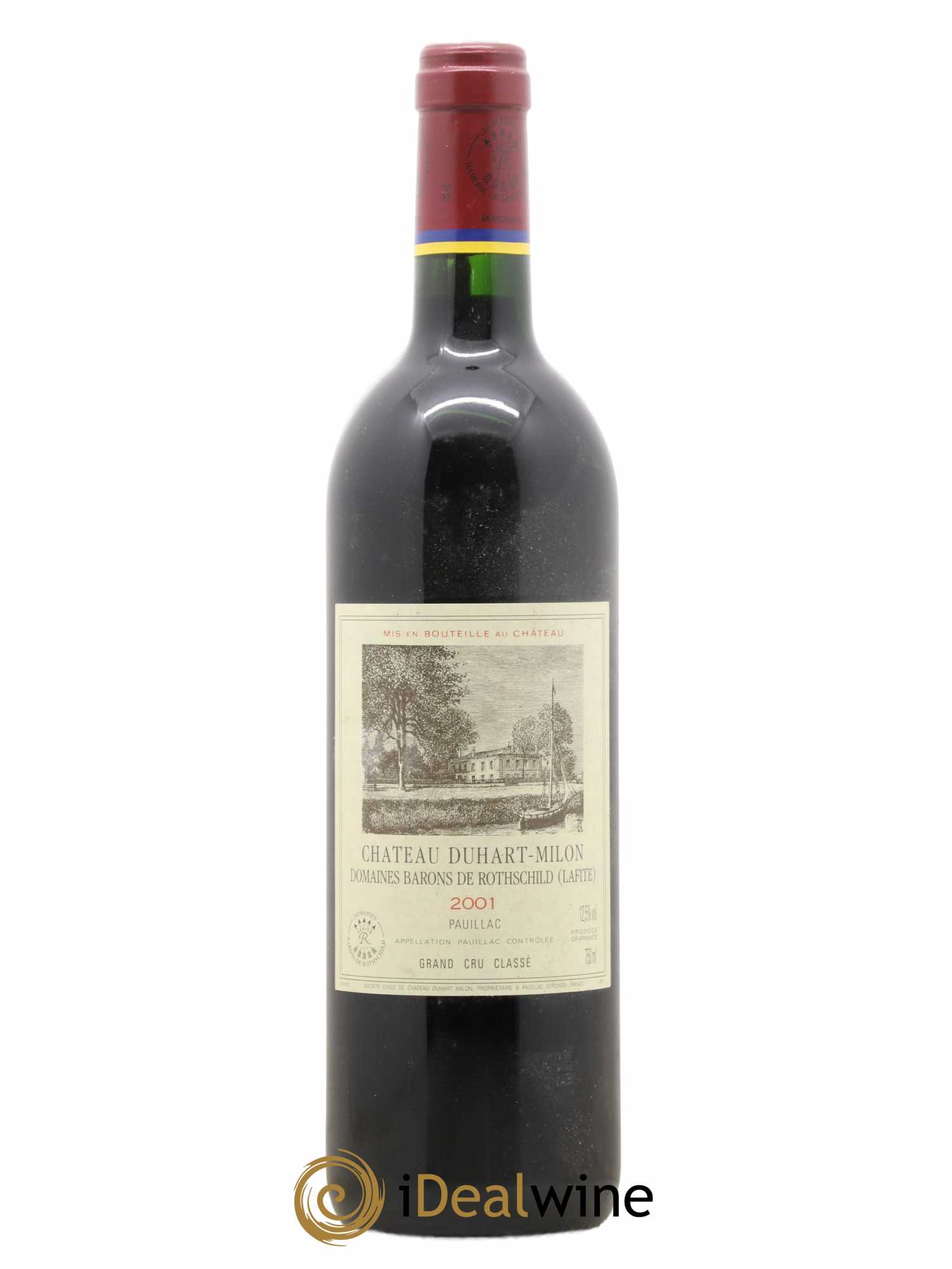Château Duhart-Milon 4ème Grand Cru Classé 2001 - Lot de 1 bouteille - 0