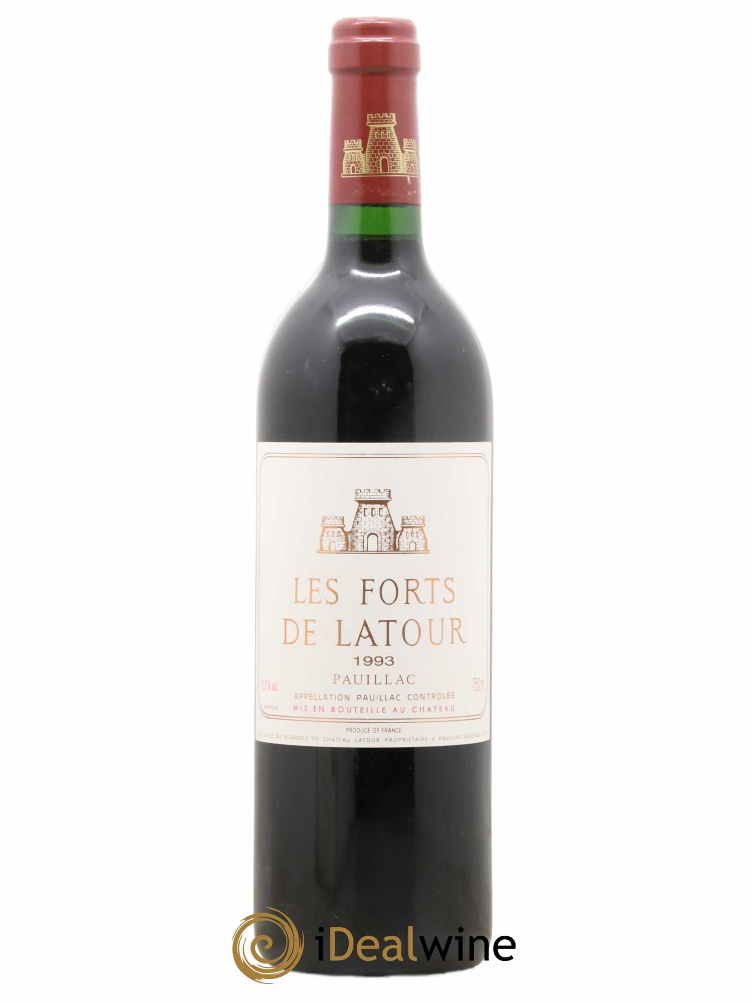Les Forts de Latour Second Vin 1993 - Lot de 1 bouteille - 0