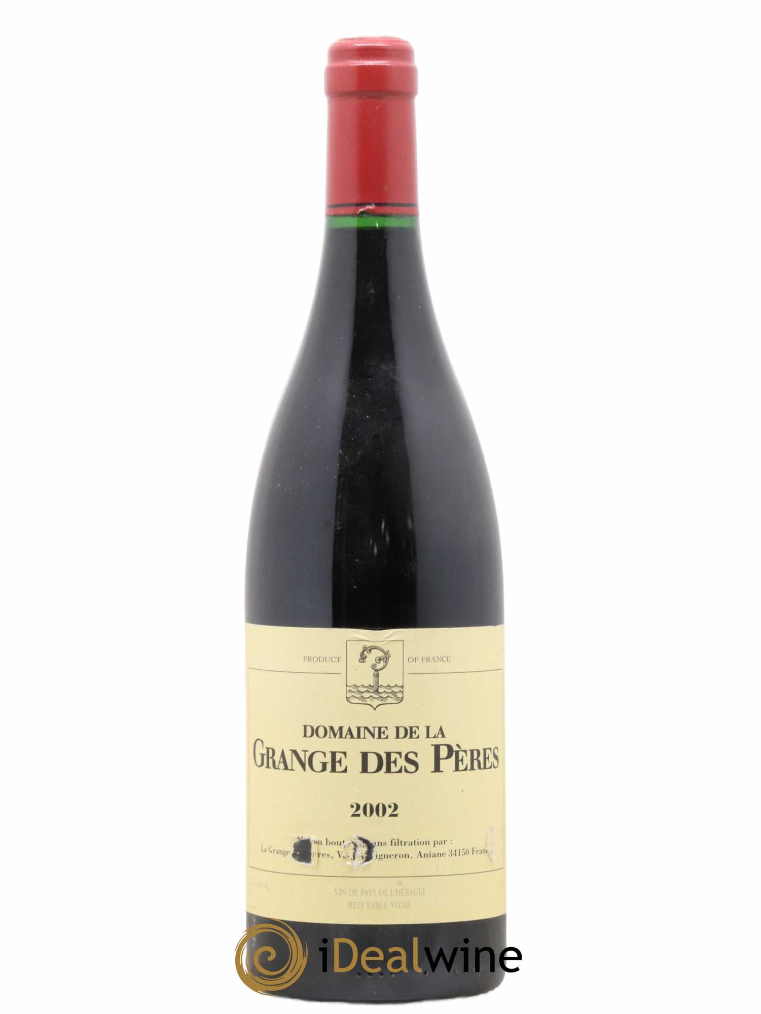Pays d'Hérault Grange des Pères Laurent Vaillé 2002 - Lot de 1 bouteille - 0