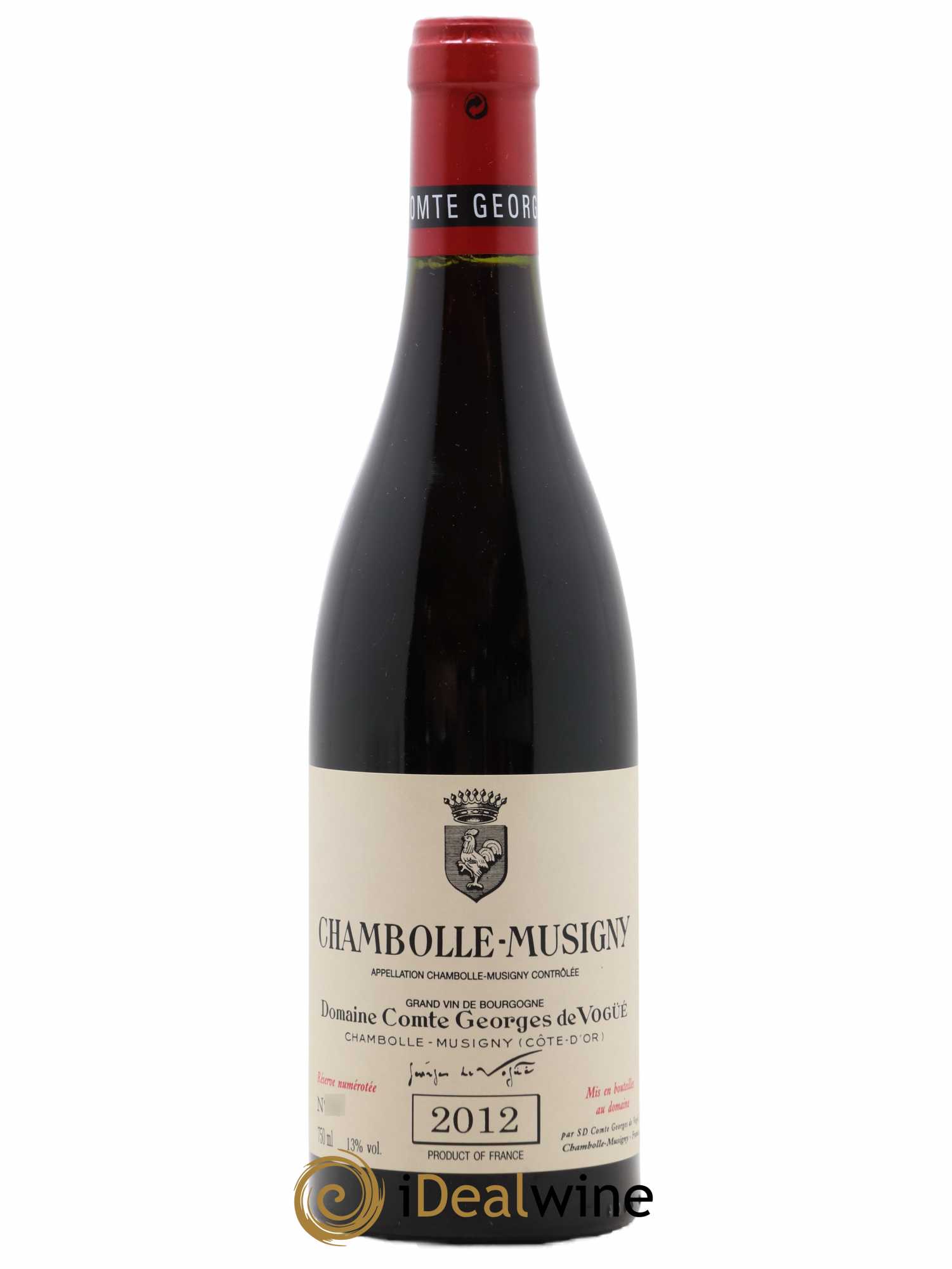Chambolle-Musigny Comte Georges de Vogüé 2012 - Lot of 1 bottle - 0