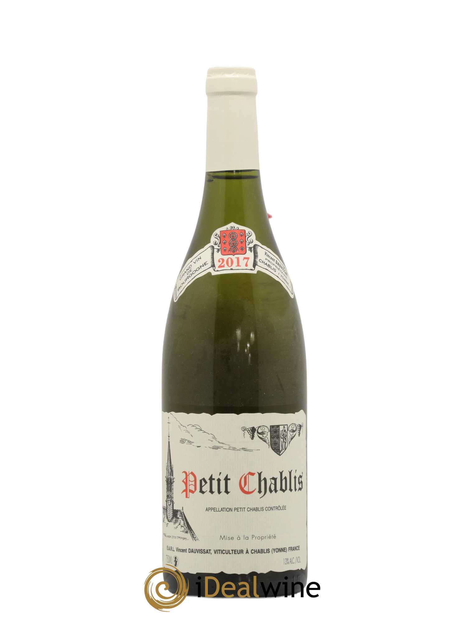 Petit Chablis Vincent Dauvissat (Domaine) 2017 - Lot de 1 bouteille - 0