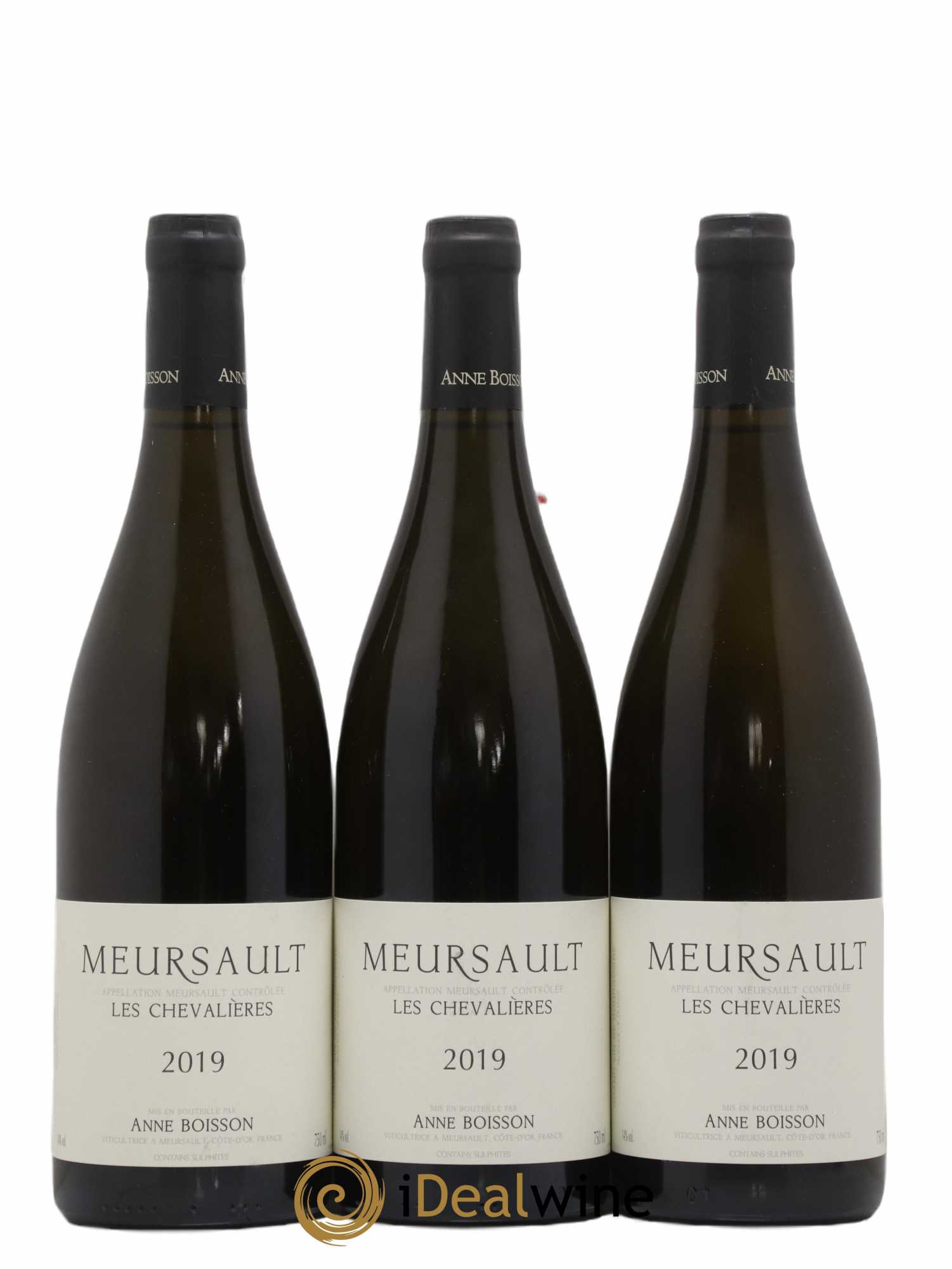Meursault Les Chevalières Anne Boisson 2019 - Lot de 3 bouteilles - 0