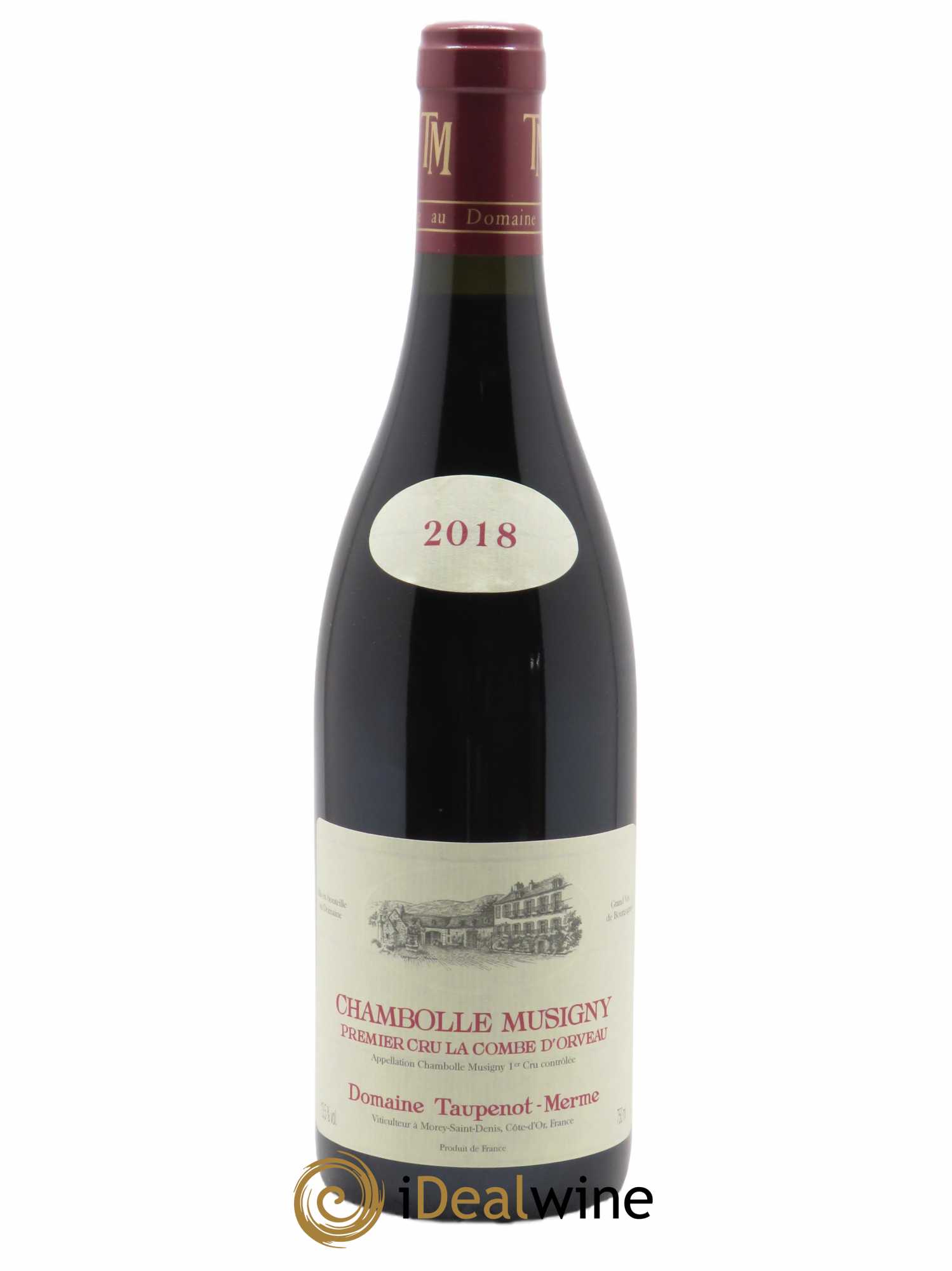 Chambolle-Musigny 1er Cru Combe d'Orveau Taupenot-Merme 2018 - Lot de 1 bouteille - 0