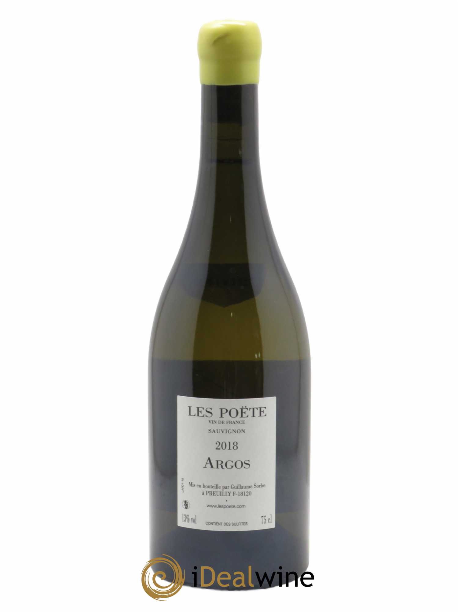 Vin de France (anciennement Quincy) Argos Les Poëte 2018 - Lot de 1 bouteille - 1