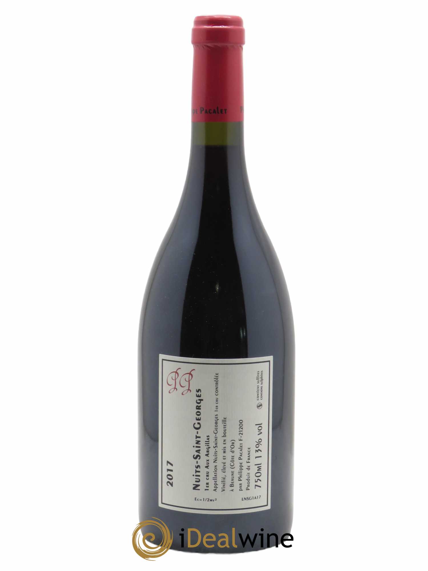 Nuits-Saint-Georges 1er Cru Aux Argillas Philippe Pacalet 2017 - Lot de 1 bouteille - 1