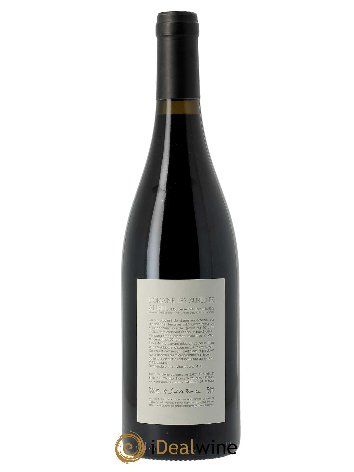 Coteaux du Languedoc Aurel Domaine les Aurelles 2014 - Lot of 1 bottle - 1