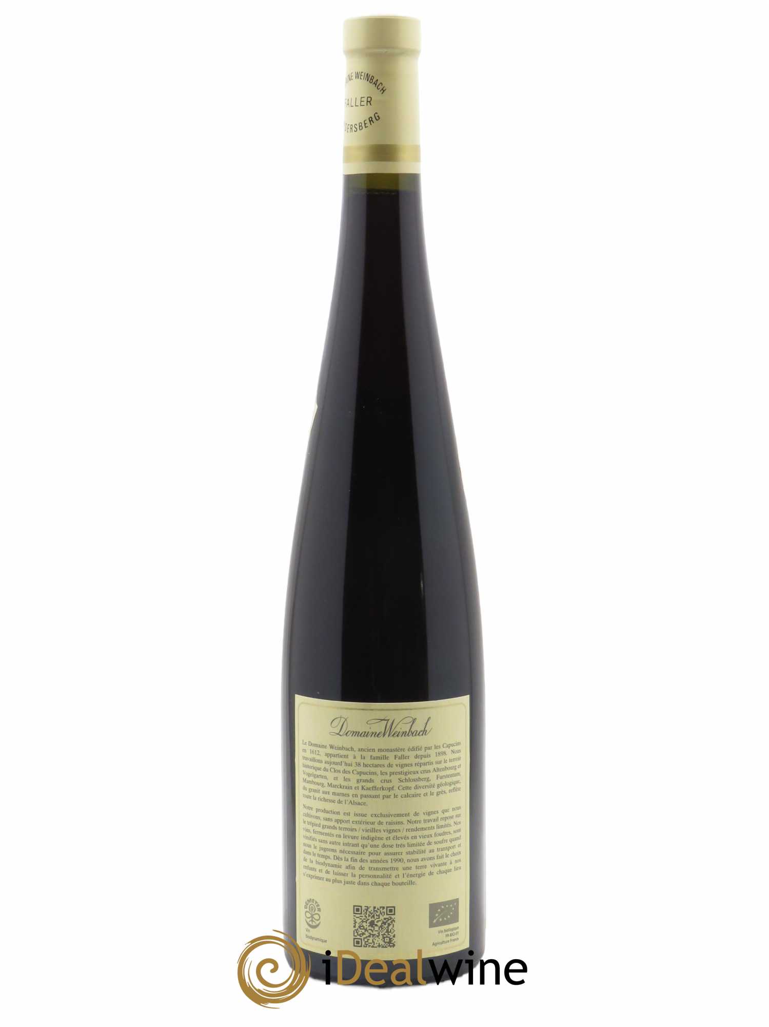 Alsace Pinot Noir S Weinbach (Domaine) 2019 - Lot de 1 bouteille - 1