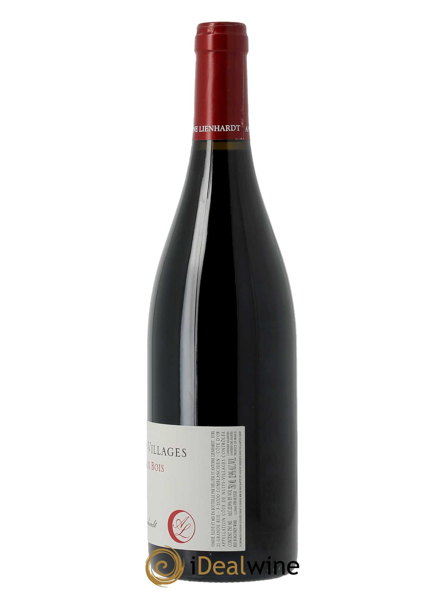 Côte de Nuits-Villages Les Plantes aux bois Antoine Lienhardt 2019 - Lot de 1 bouteille - 1