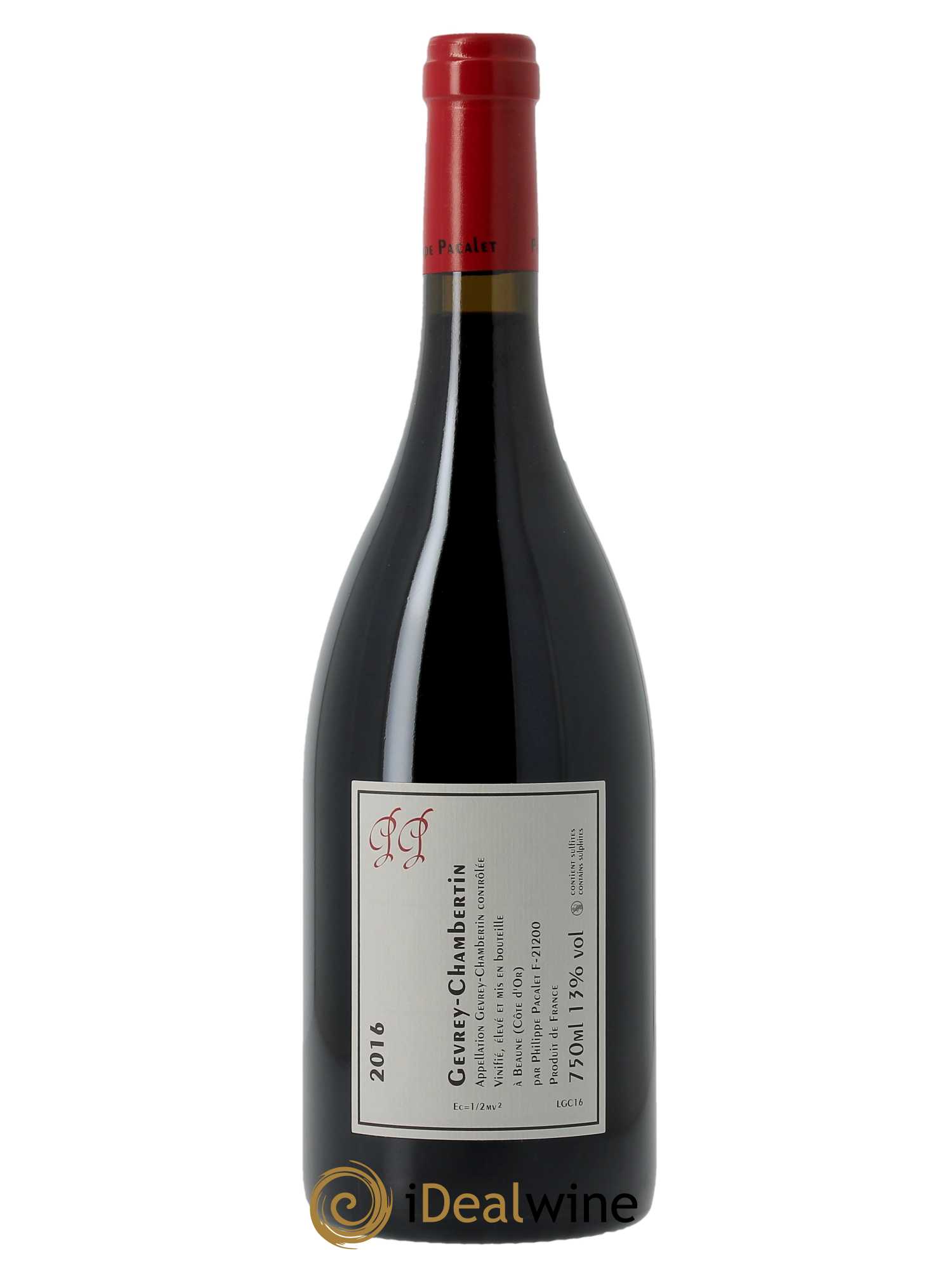 Gevrey-Chambertin Philippe Pacalet 2016 - Lot de 1 bouteille - 1