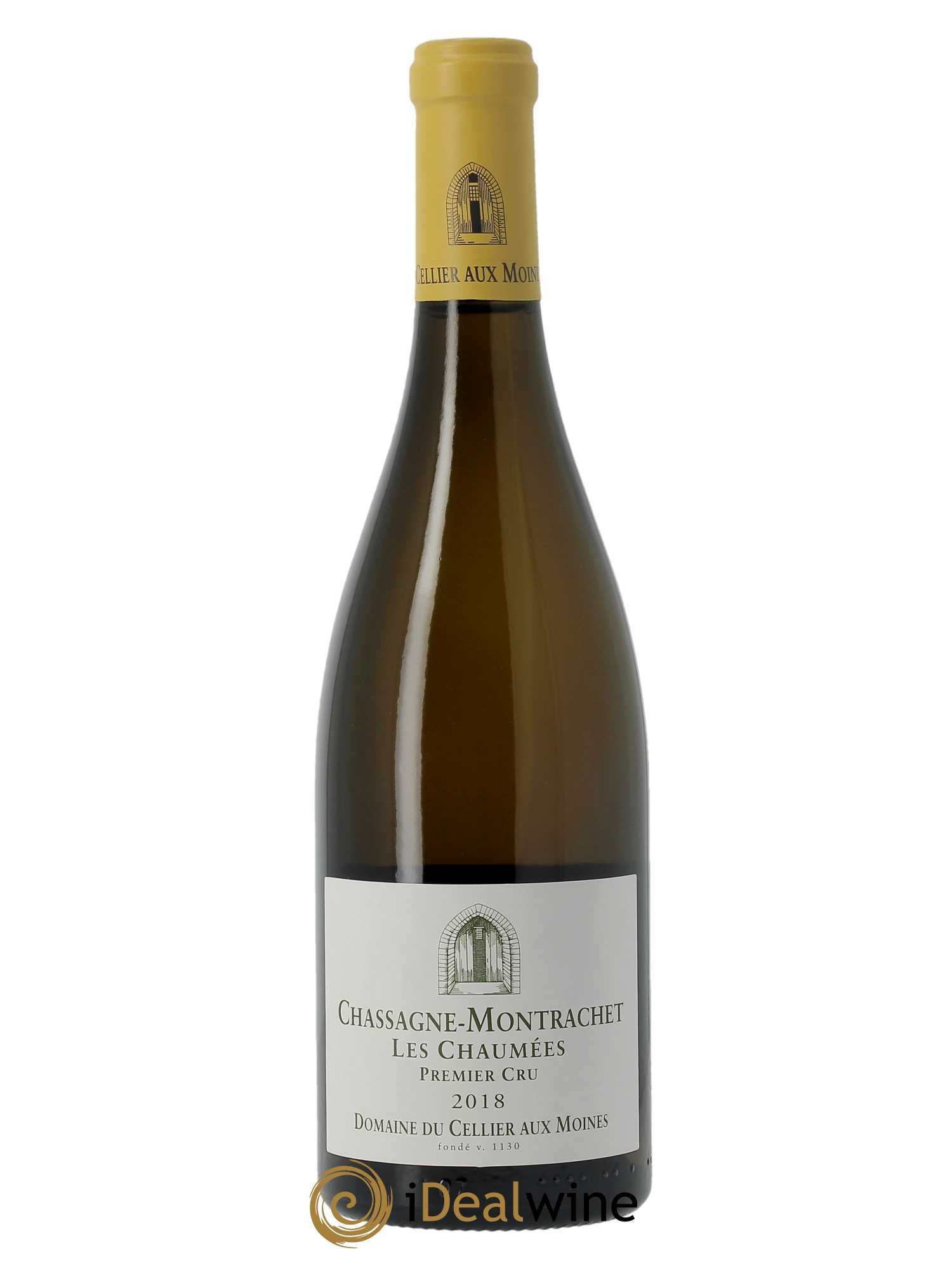 Chassagne-Montrachet 1er Cru Les Chaumées Cellier aux Moines (Domaine) 2018 - Lot de 1 bouteille - 0