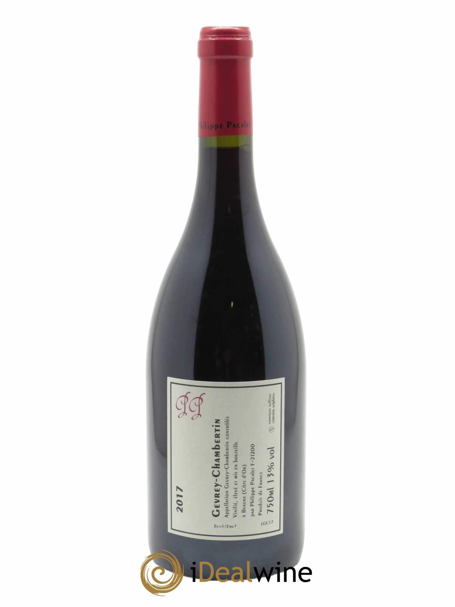 Gevrey-Chambertin Philippe Pacalet 2017 - Lot de 1 bouteille - 1