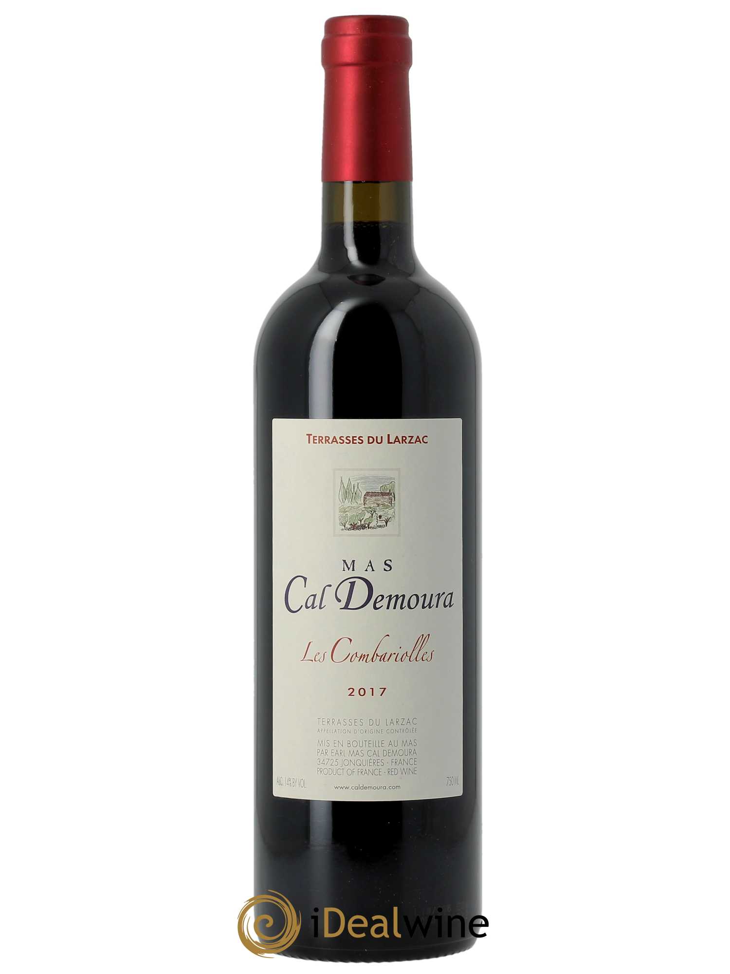 Terrasses du Larzac Les Combariolles Mas Cal Demoura 2017 - Lot de 1 bouteille - 0