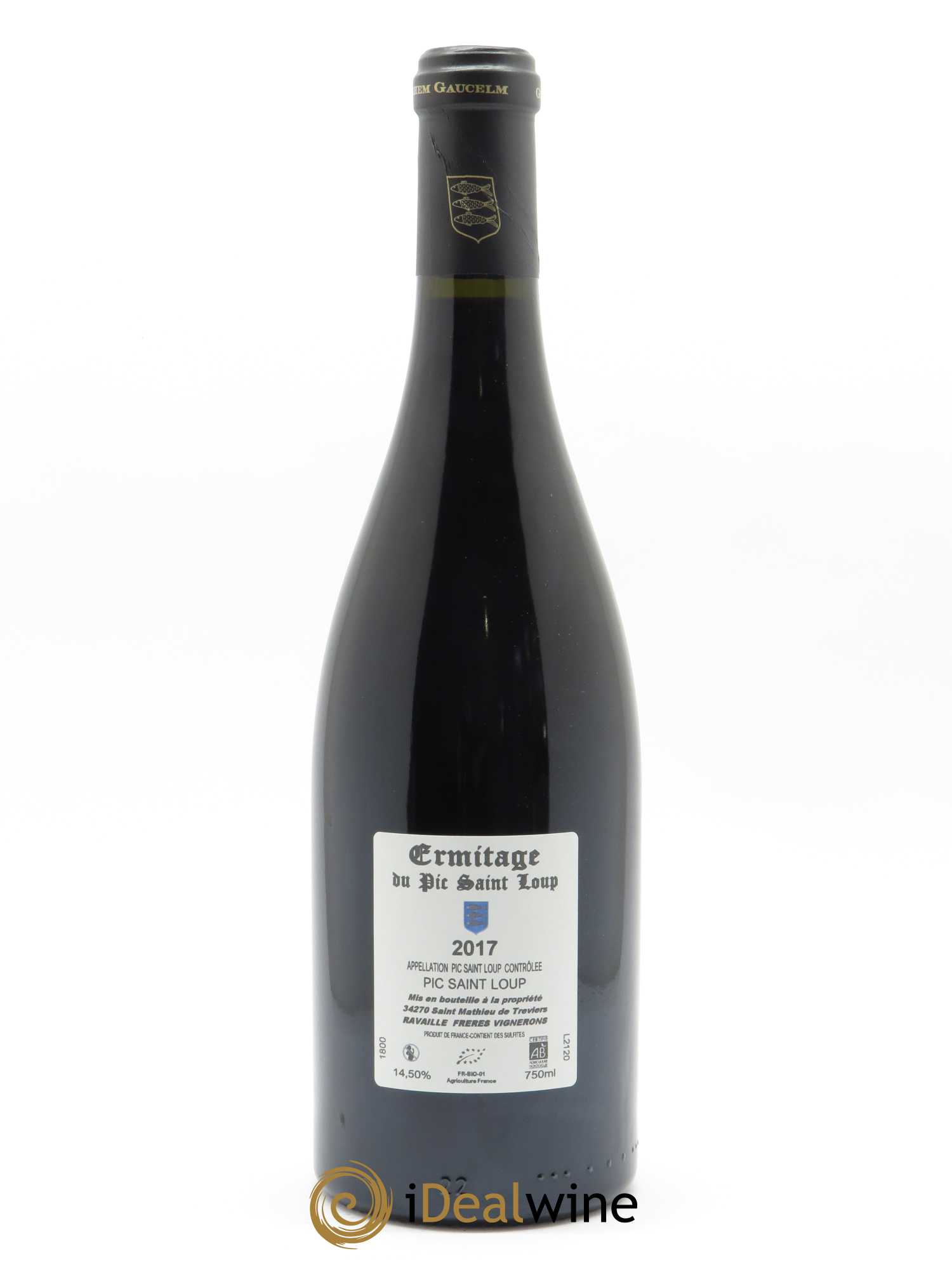 Pic Saint-Loup Héritage du Pic Saint-Loup (anciennement Ermitage) Guilhem Gaucelm 2017 - Lot de 1 bouteille - 1