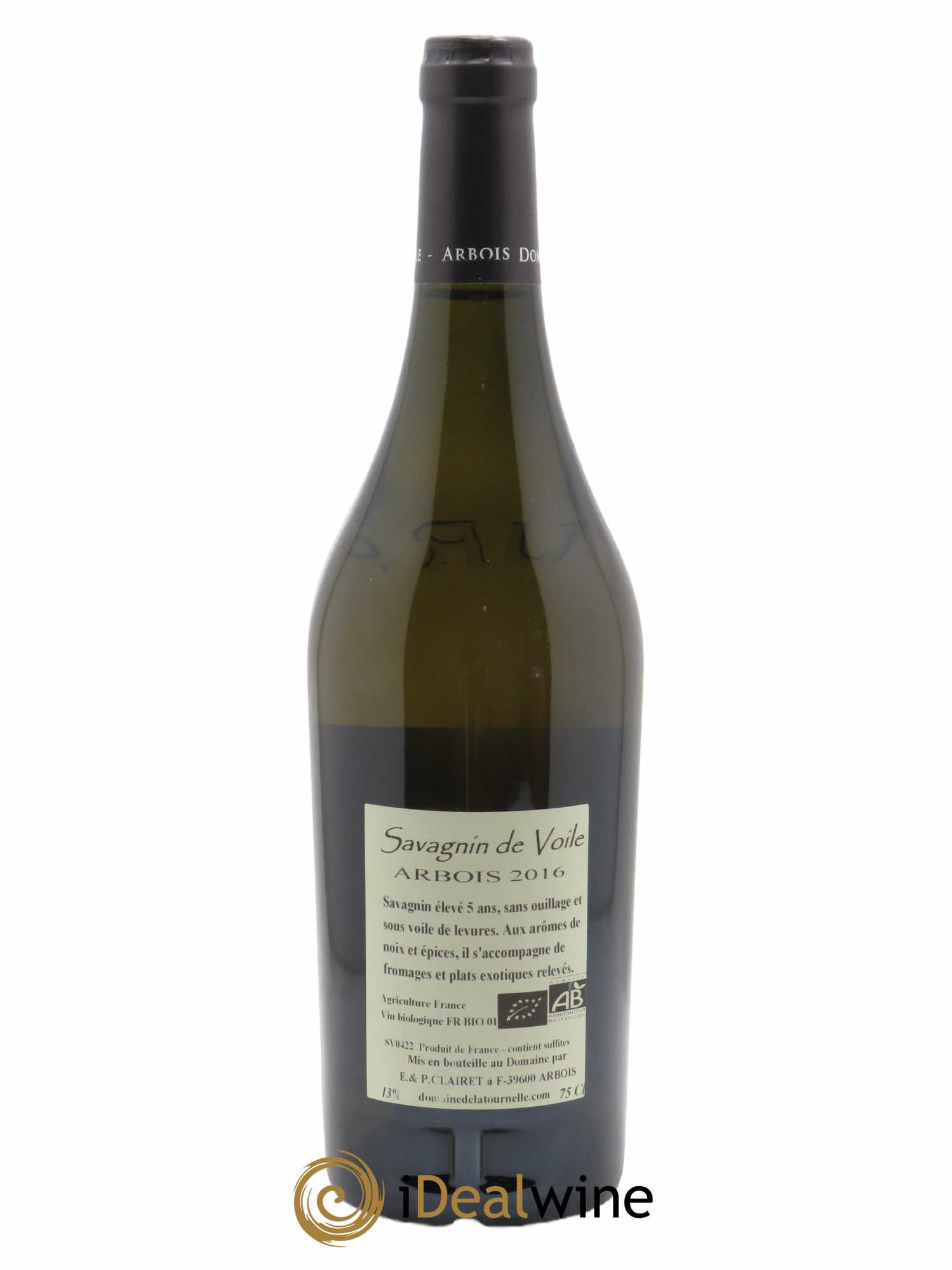 Arbois Savagnin de Voile Domaine de la Tournelle 2016 - Lot of 1 bottle - 1