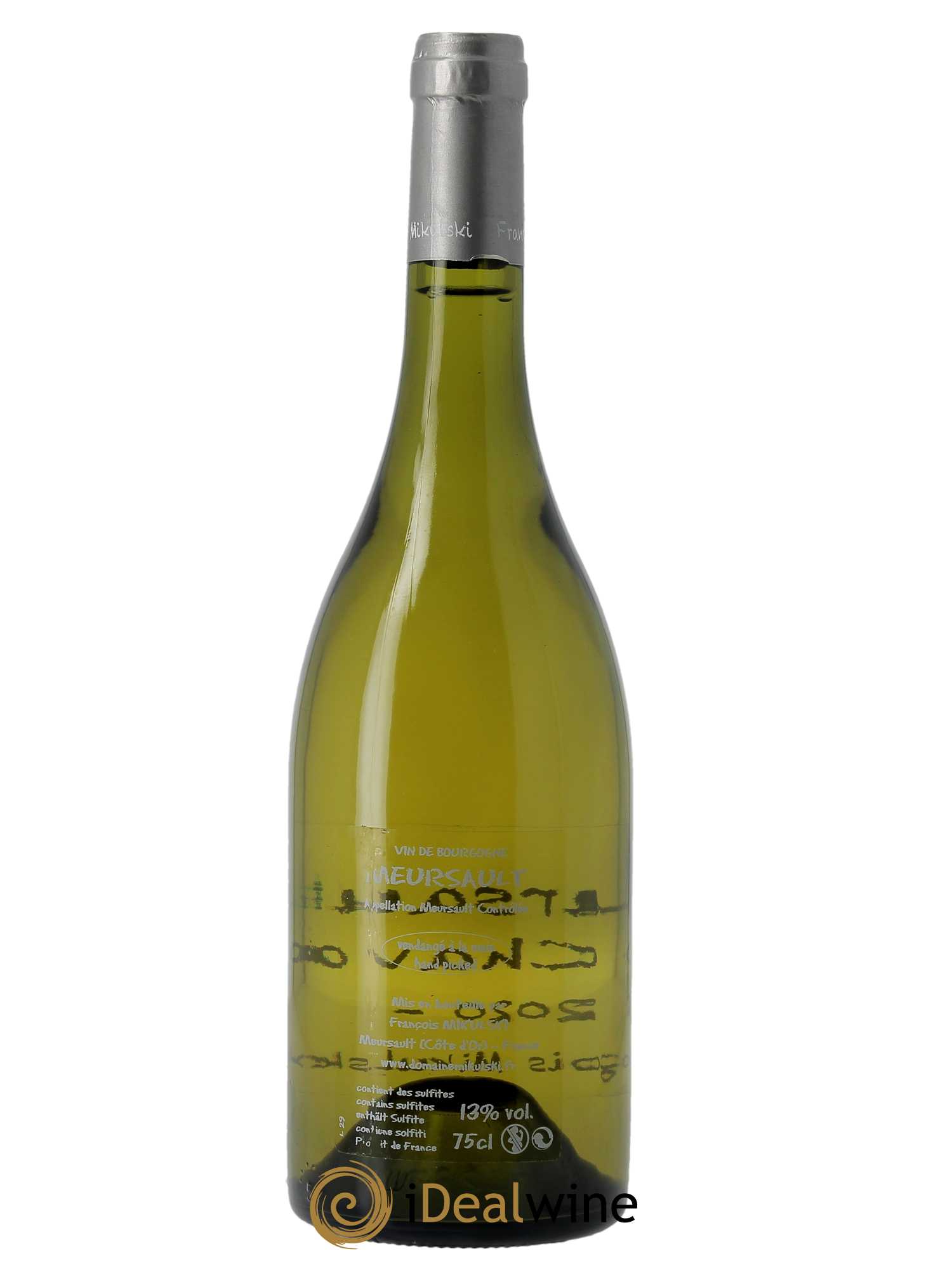 Meursault Meix Chavaux François Mikulski   2020 - Lot de 1 bouteille - 1