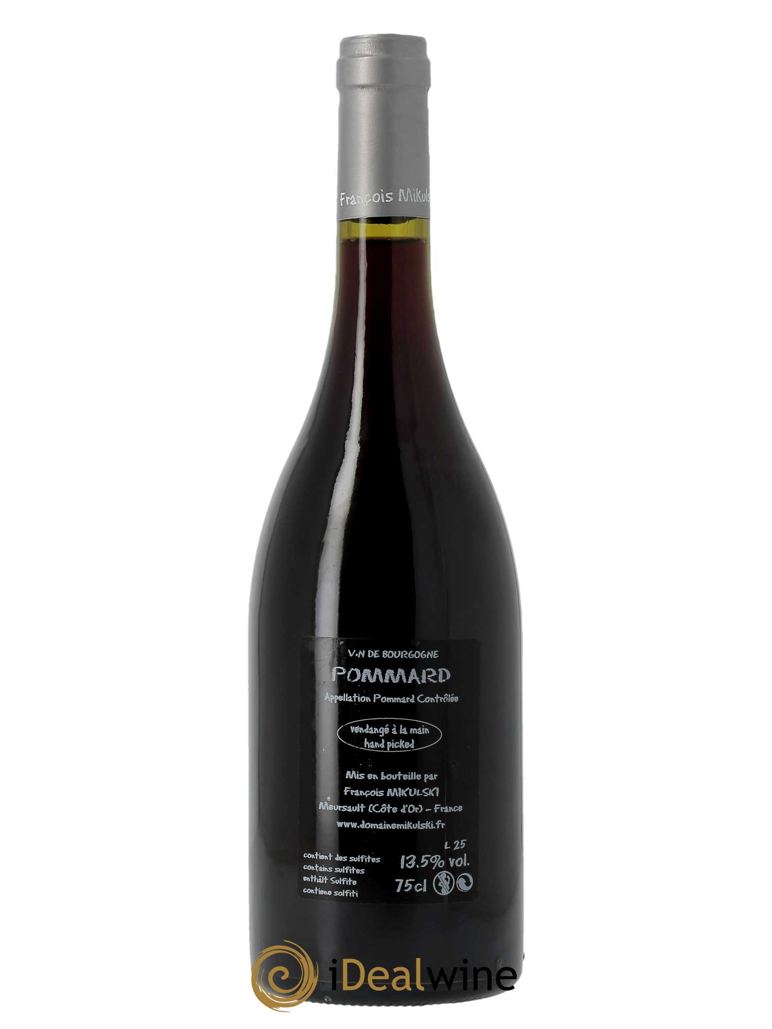Pommard François Mikulski 2019 - Lot de 1 bouteille - 1