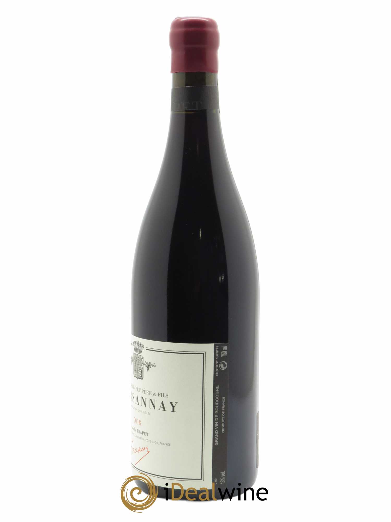 Marsannay Domaine Trapet 2018 - Lot de 1 bouteille - 1