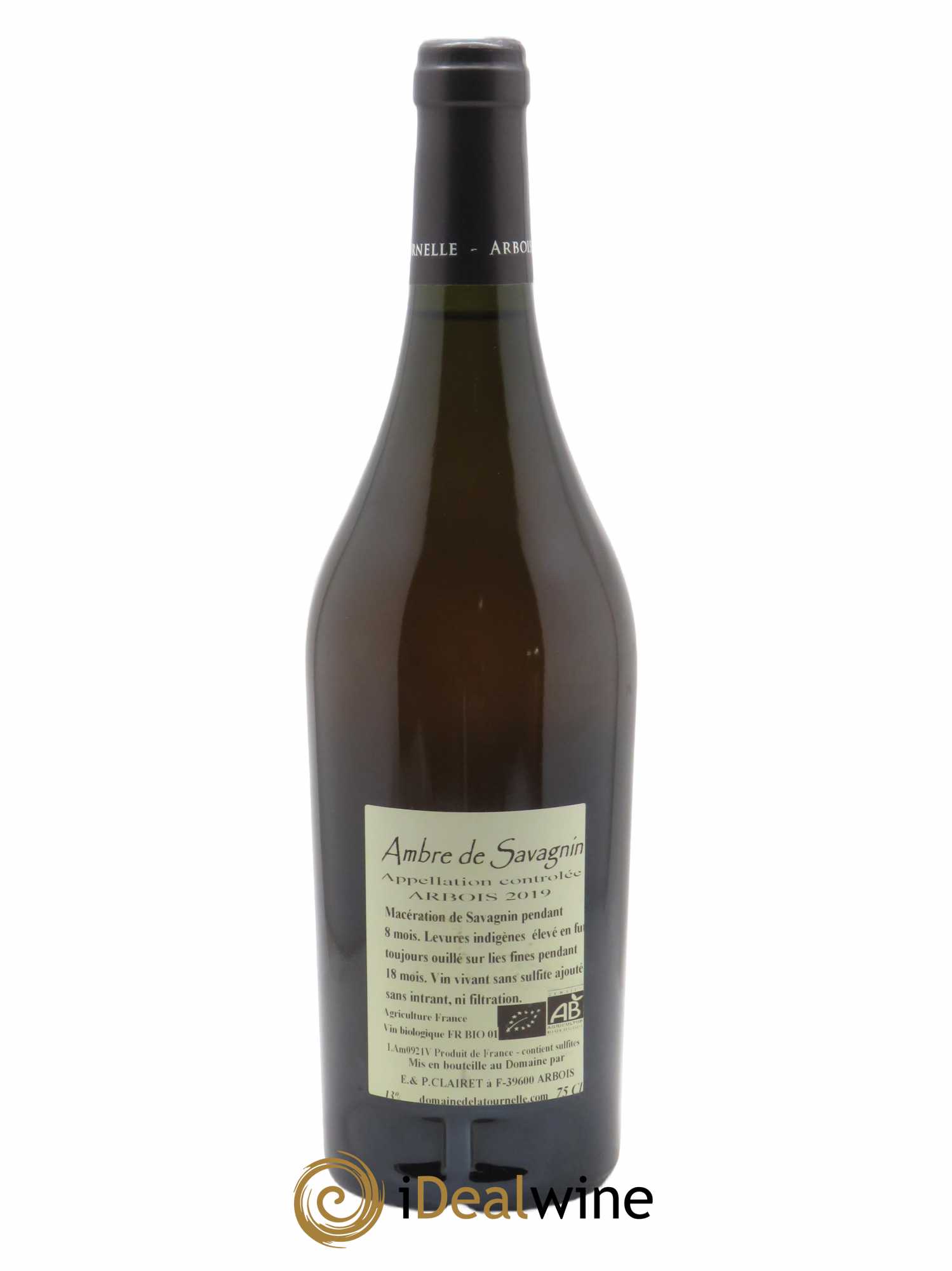 Arbois Ambre de Savagnin Domaine de la Tournelle 2019 - Lot of 1 bottle - 1