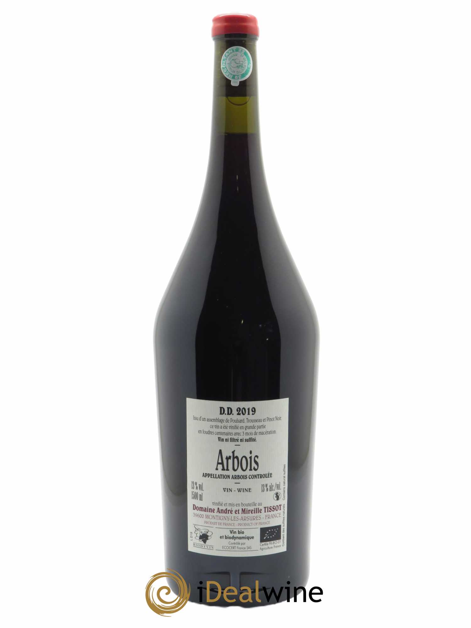 Arbois DD Bénédicte et Stéphane Tissot 2019 - Lot de 1 magnum - 1