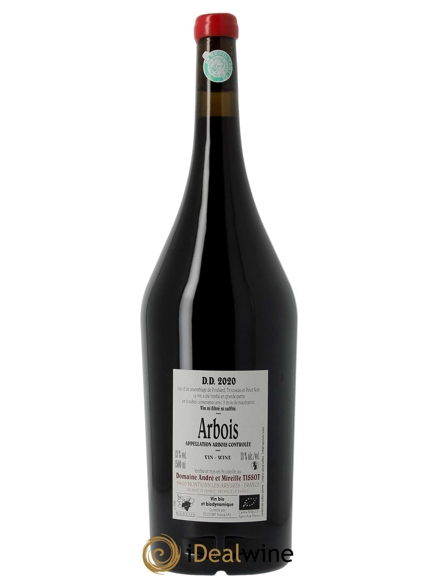 Arbois DD Bénédicte et Stéphane Tissot 2020 - Lot of 1 magnum - 1