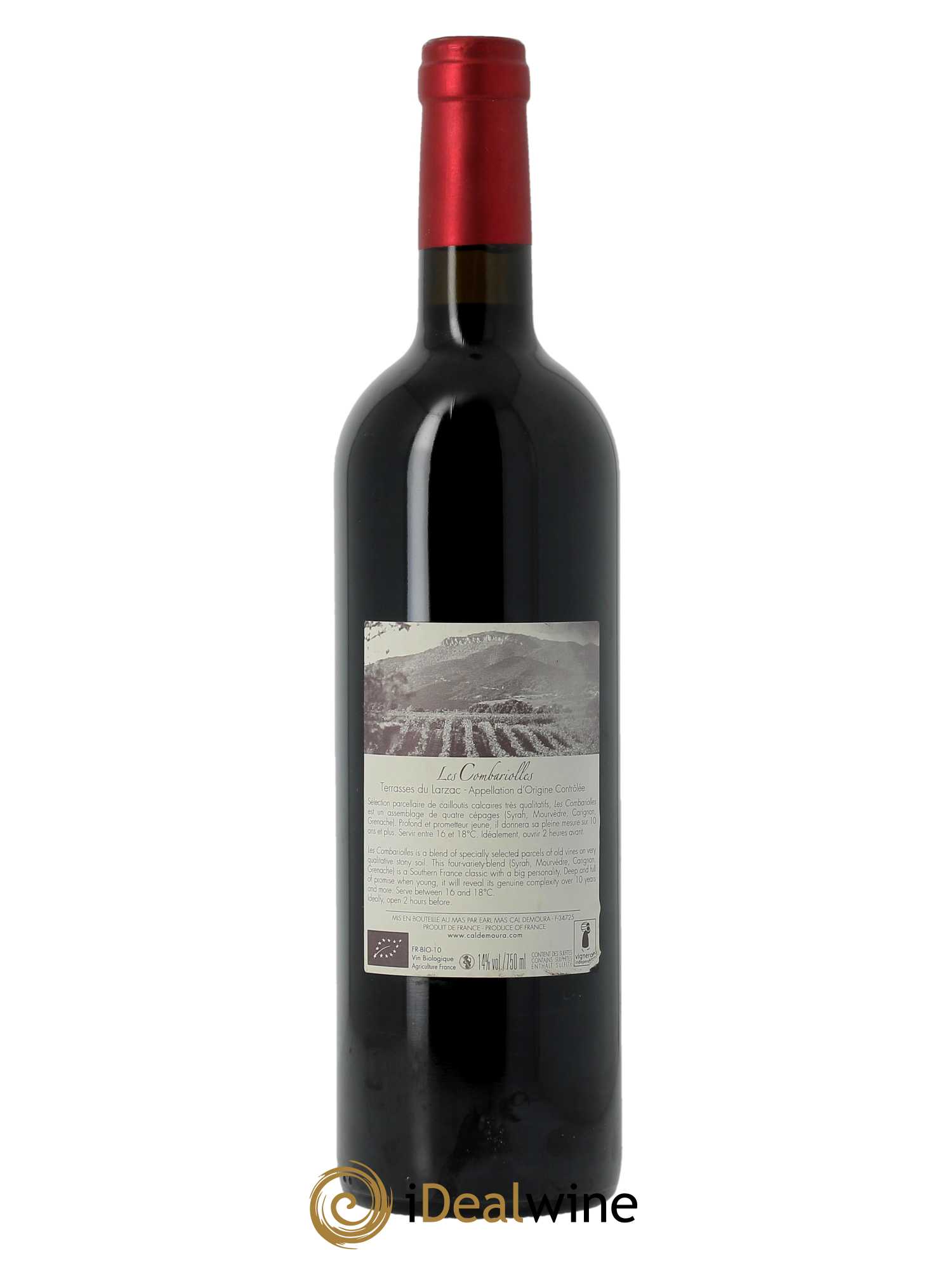Terrasses du Larzac Les Combariolles Mas Cal Demoura 2016 - Lot de 1 bouteille - 1