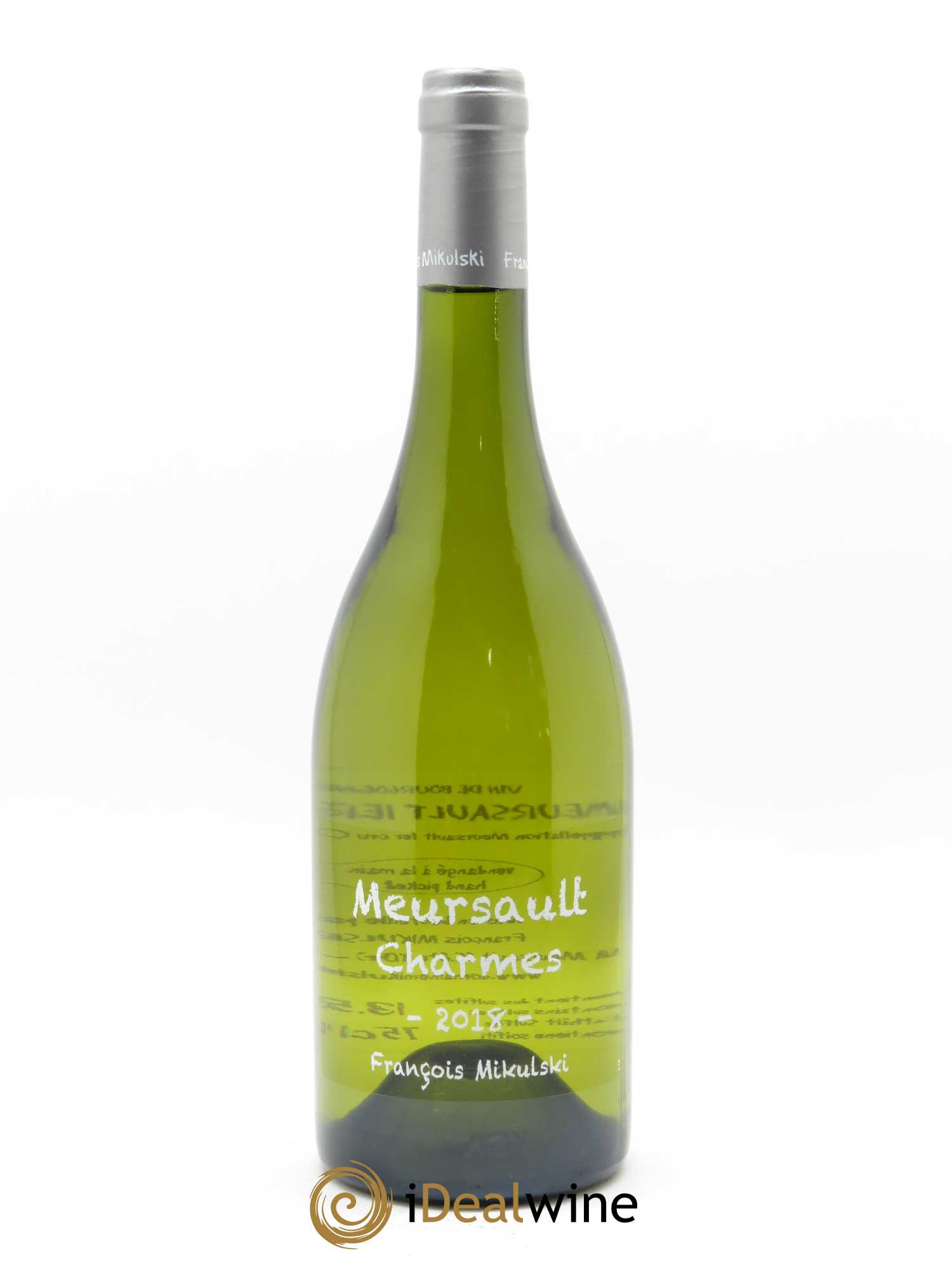 Meursault 1er Cru Charmes François Mikulski 2018 - Lot de 1 bouteille - 0