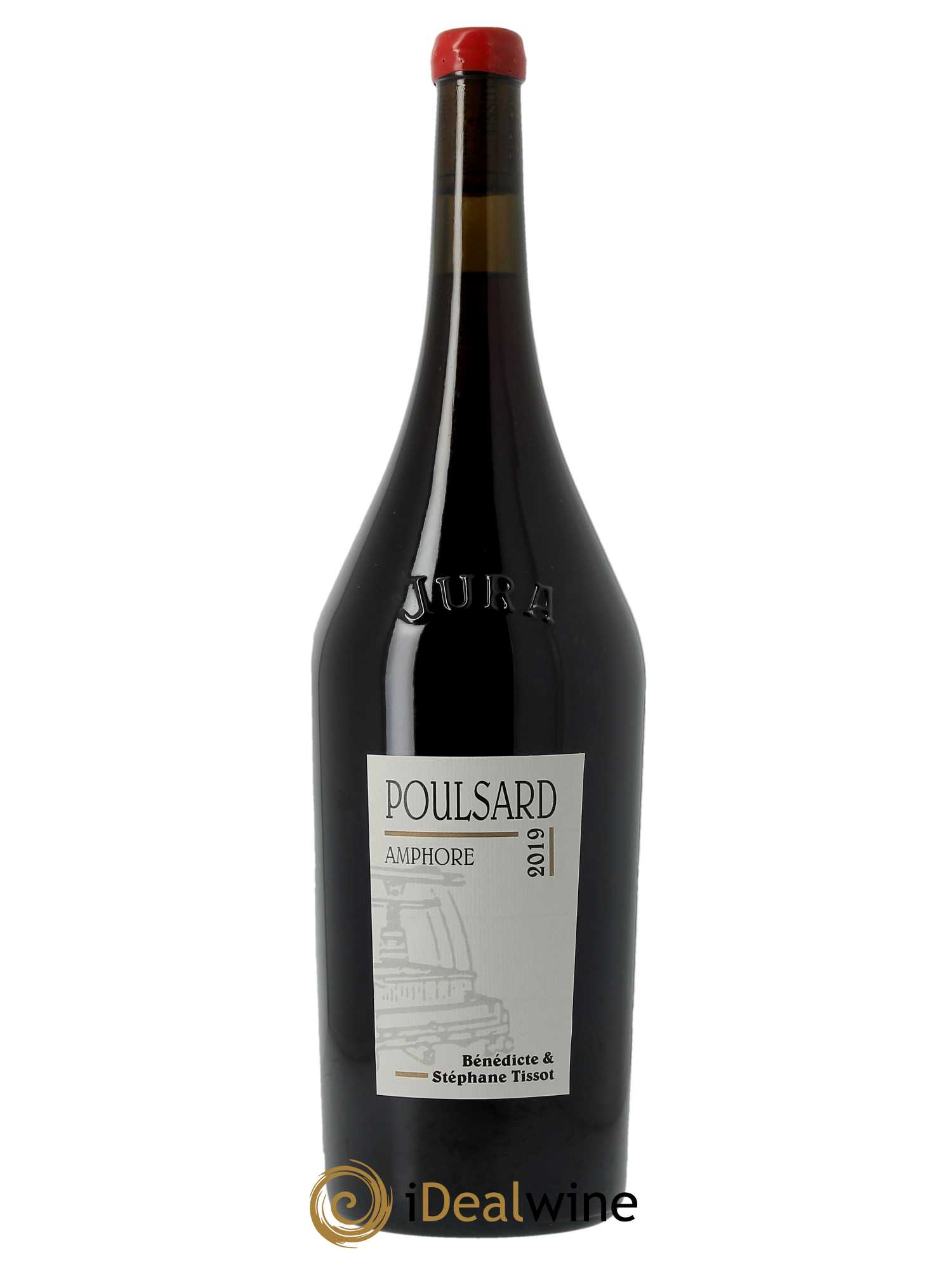 Arbois Poulsard Amphore Bénédicte et Stéphane Tissot 2019 - Lot de 1 magnum - 0