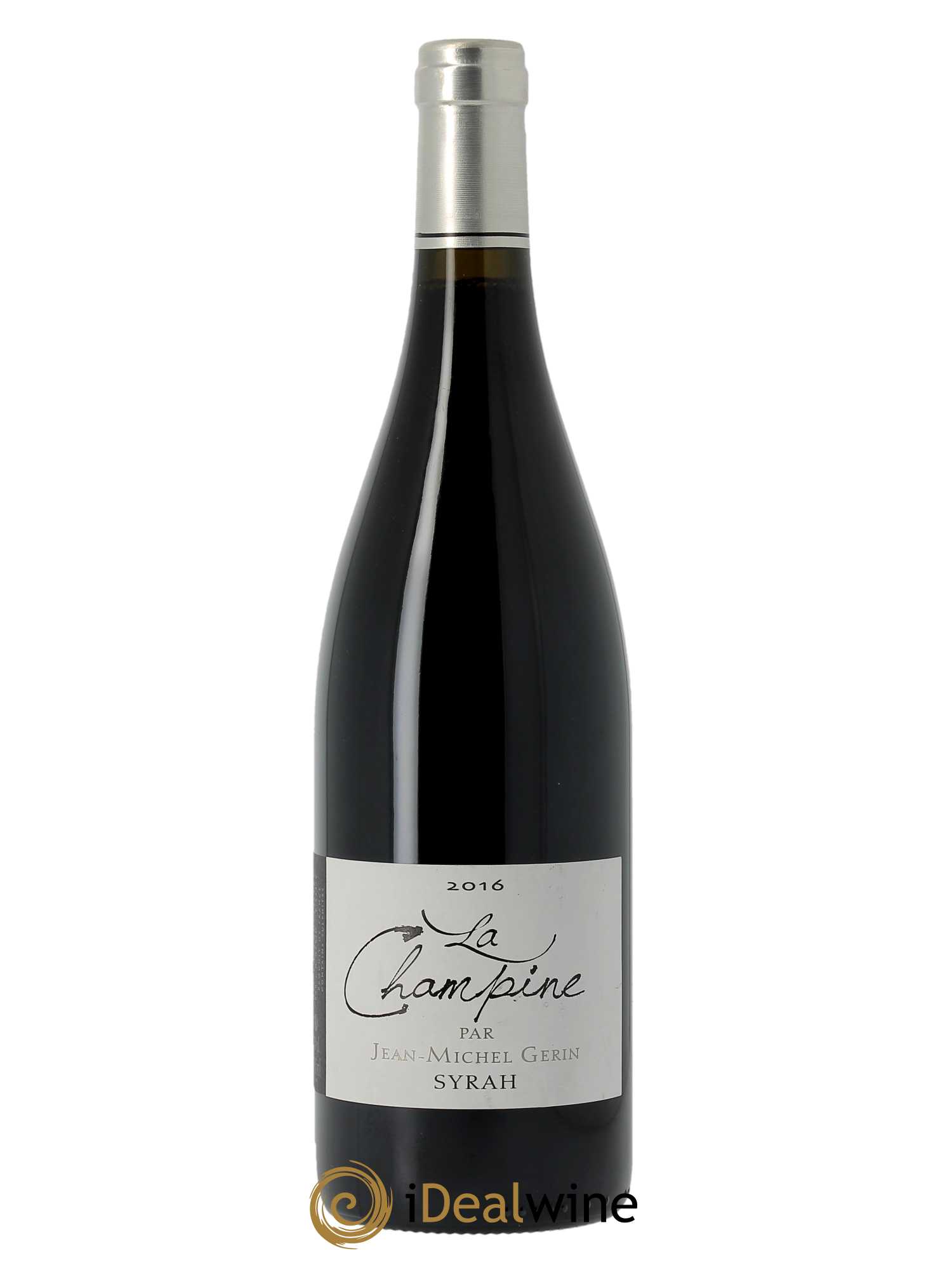 Collines Rhodaniennes Syrah La Champine Jean-Michel Gerin 2016 - Lot de 1 bouteille - 0