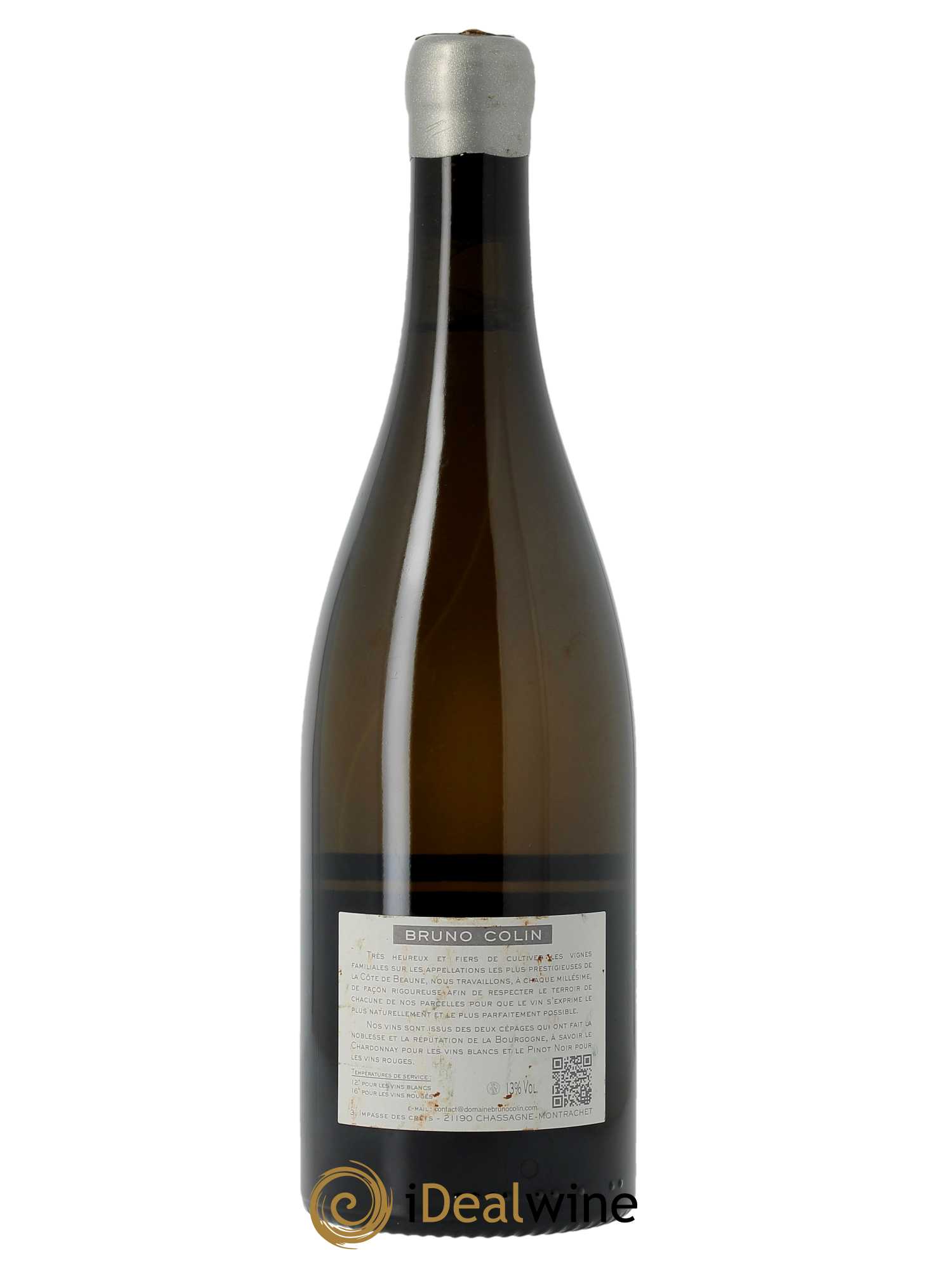 Puligny-Montrachet 1er Cru La Truffière Bruno Colin 2017 - Lot de 1 bouteille - 1
