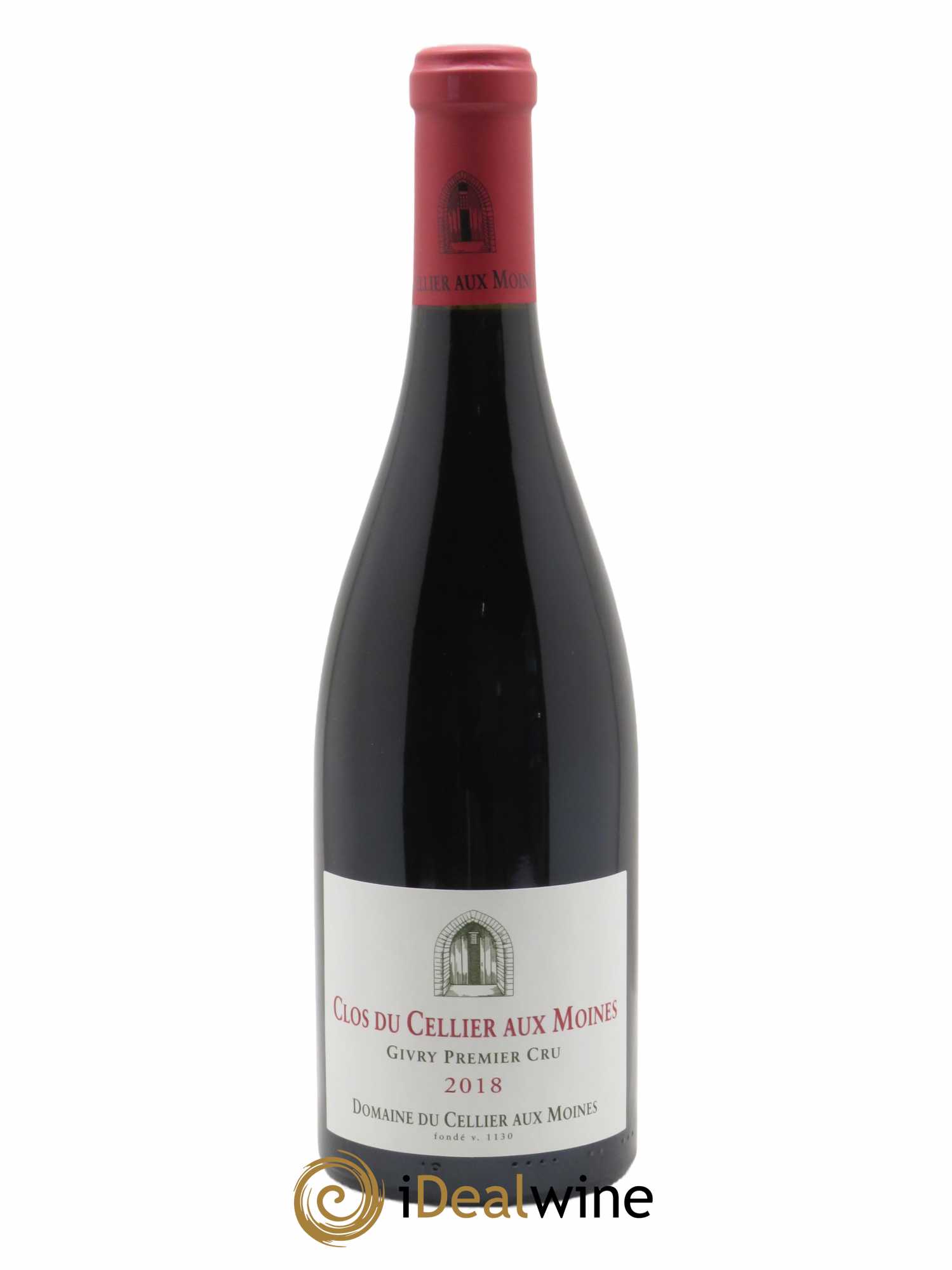 Givry 1er Cru Clos du Cellier aux moines Cellier aux Moines (Domaine) 2018 - Lot of 1 bottle - 0