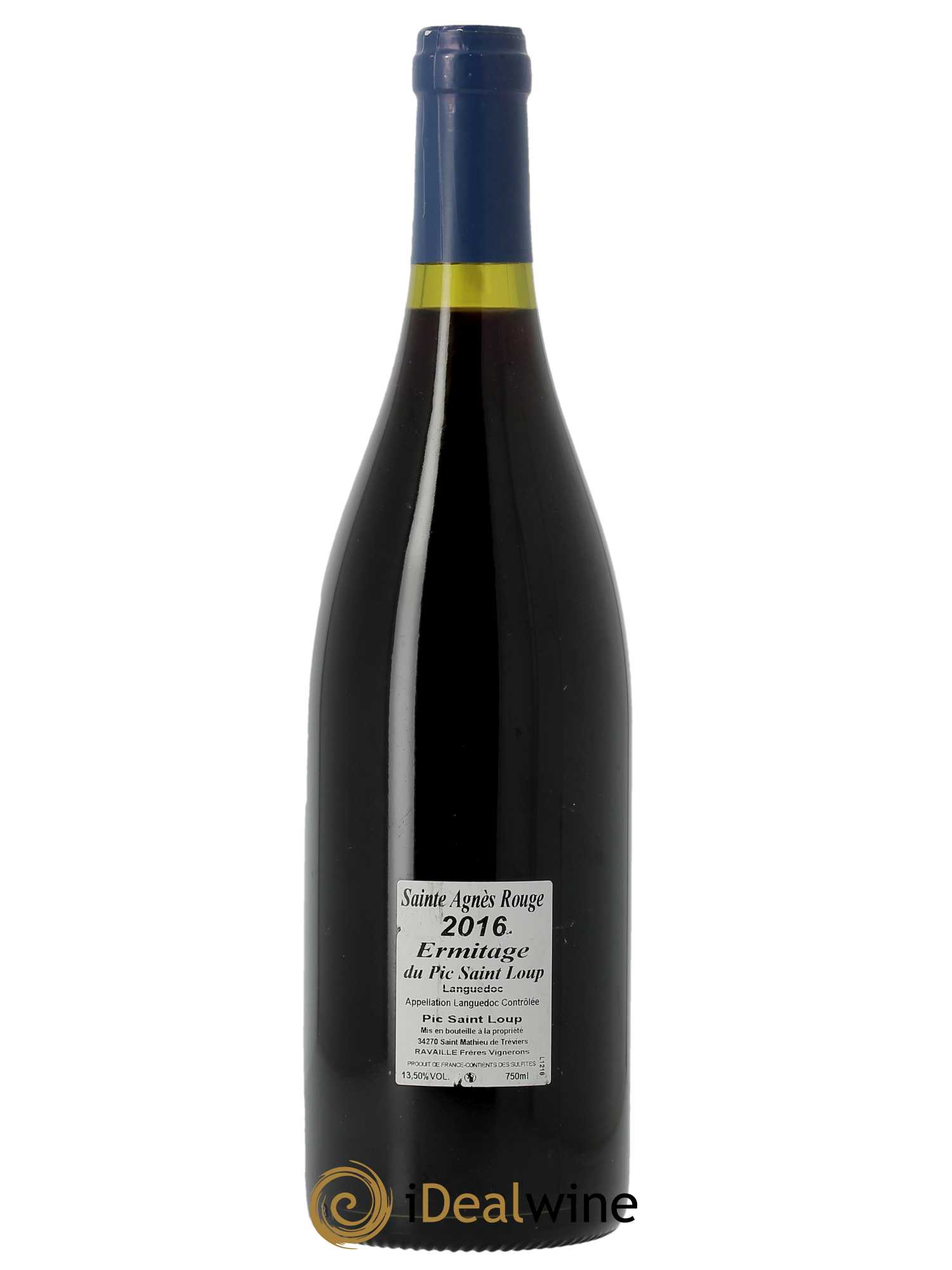 Pic Saint-Loup Héritage du Pic Saint-Loup (anciennement Ermitage) Cuvée Sainte Agnès 2016 - Lot de 1 bouteille - 1