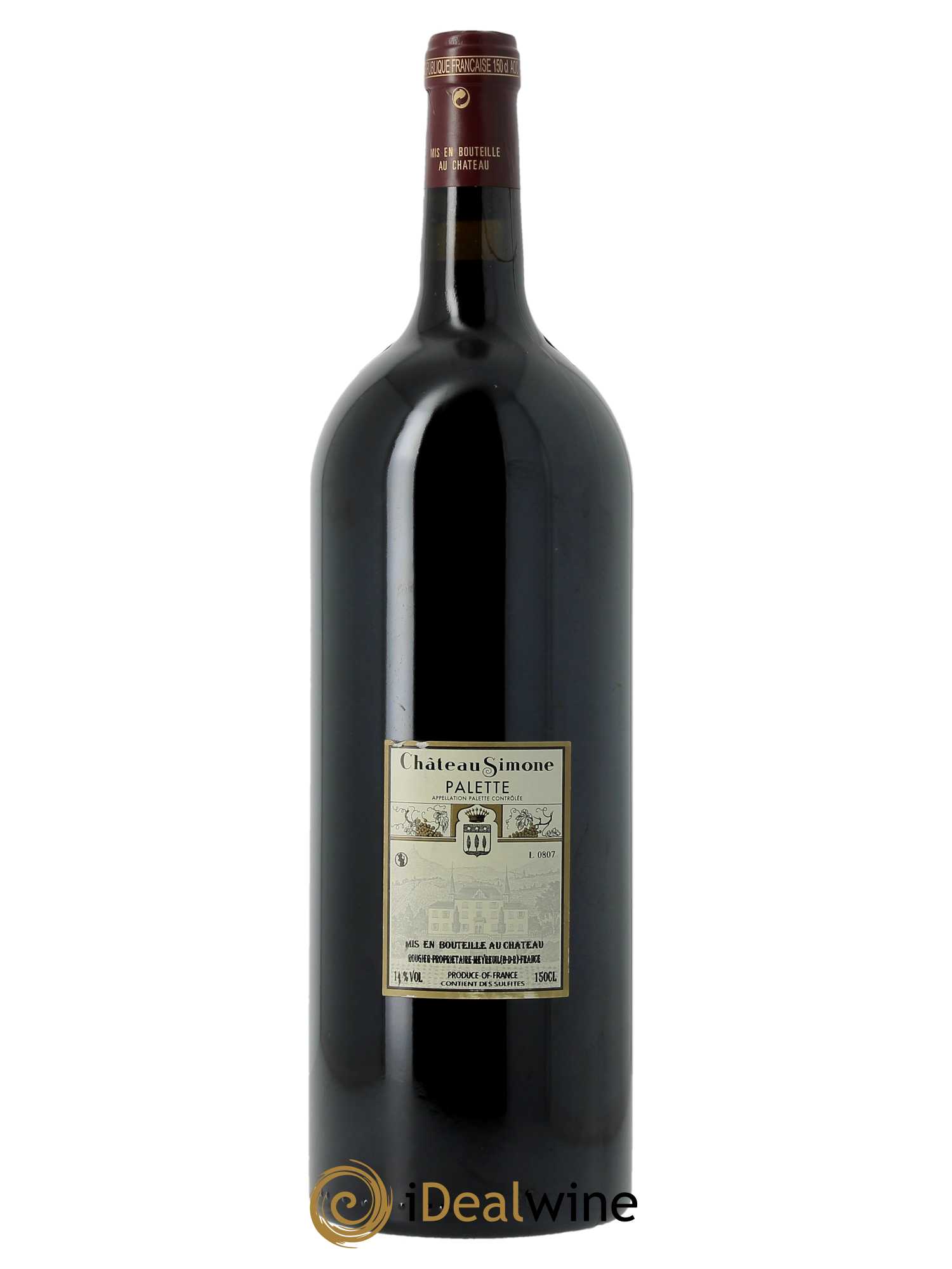 Palette Château Simone Famille Rougier 2016 - Lot de 1 magnum - 1