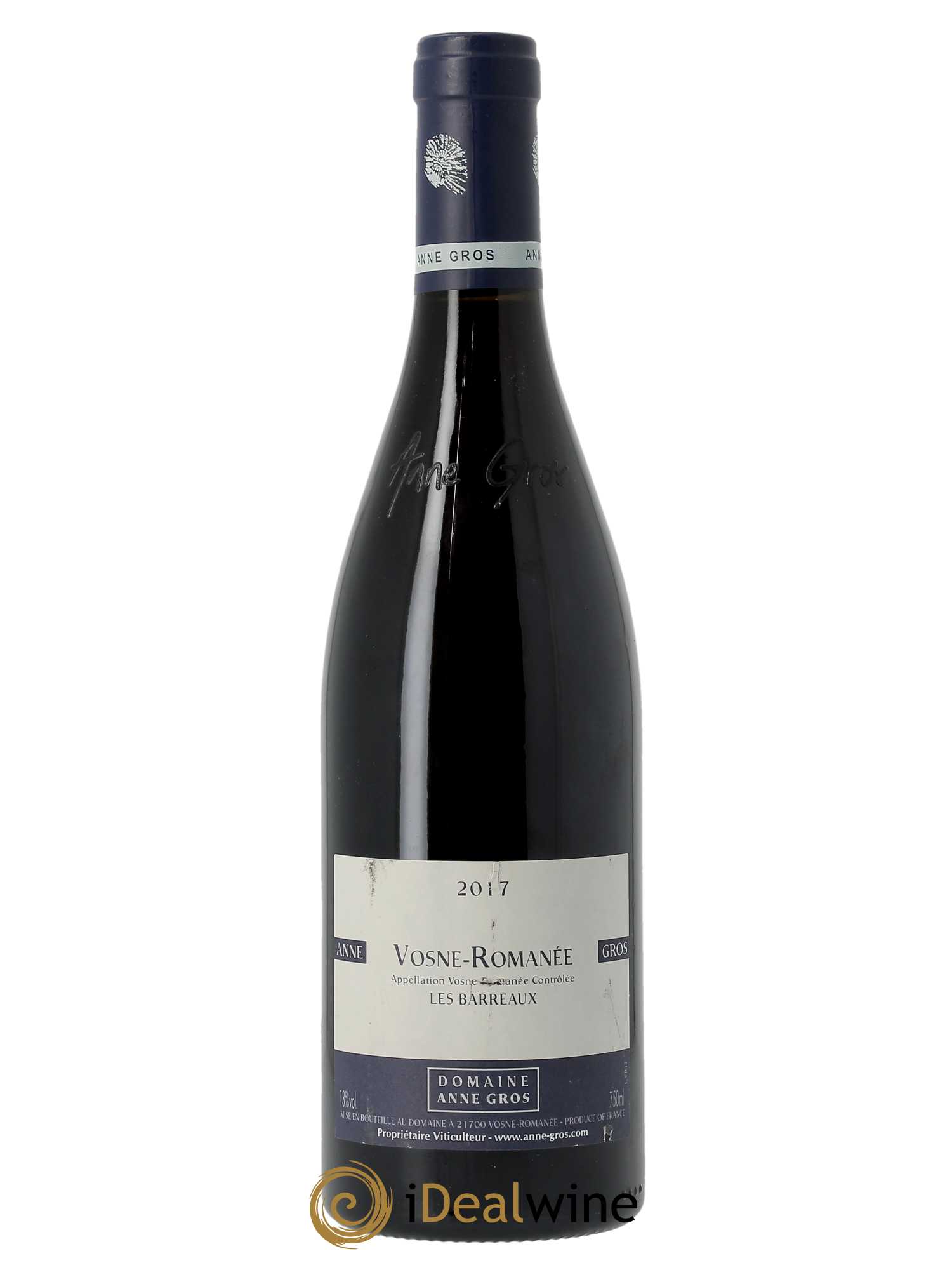Vosne-Romanée Les Barreaux Anne Gros 2017 - Lot de 1 bouteille - 0