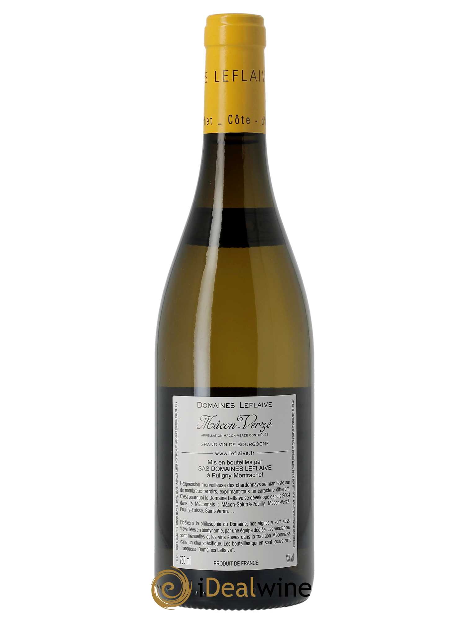 Mâcon Verzé Leflaive (Domaine) 2021 - Lot de 1 bouteille - 1