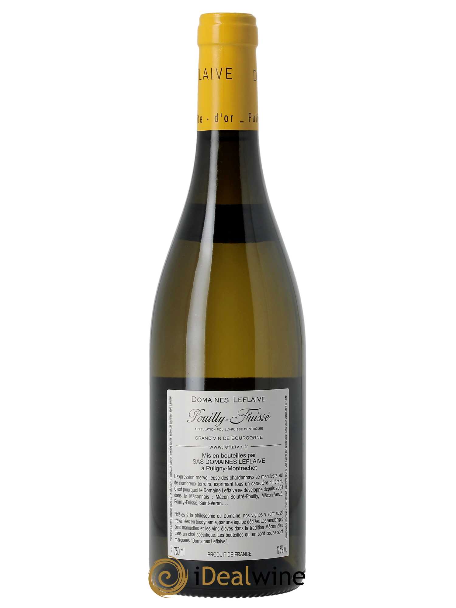 Pouilly-Fuissé Leflaive (Domaine) 2021 - Lot de 1 bouteille - 1