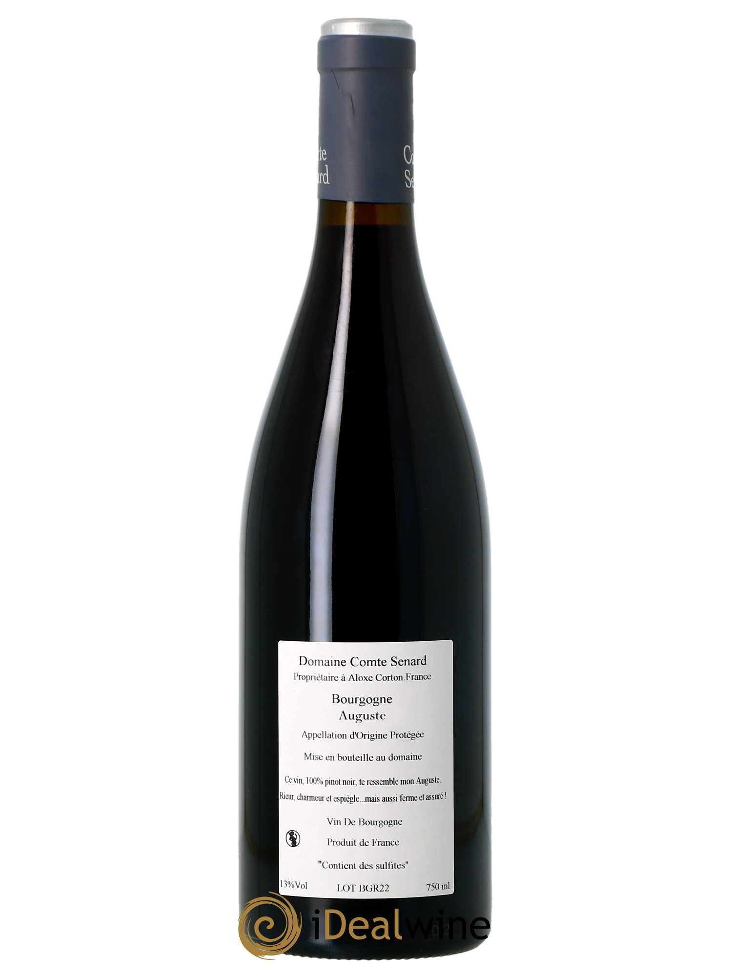 Bourgogne Pinot Noir Auguste Comte Senard 2020 - Lot de 1 bouteille - 1