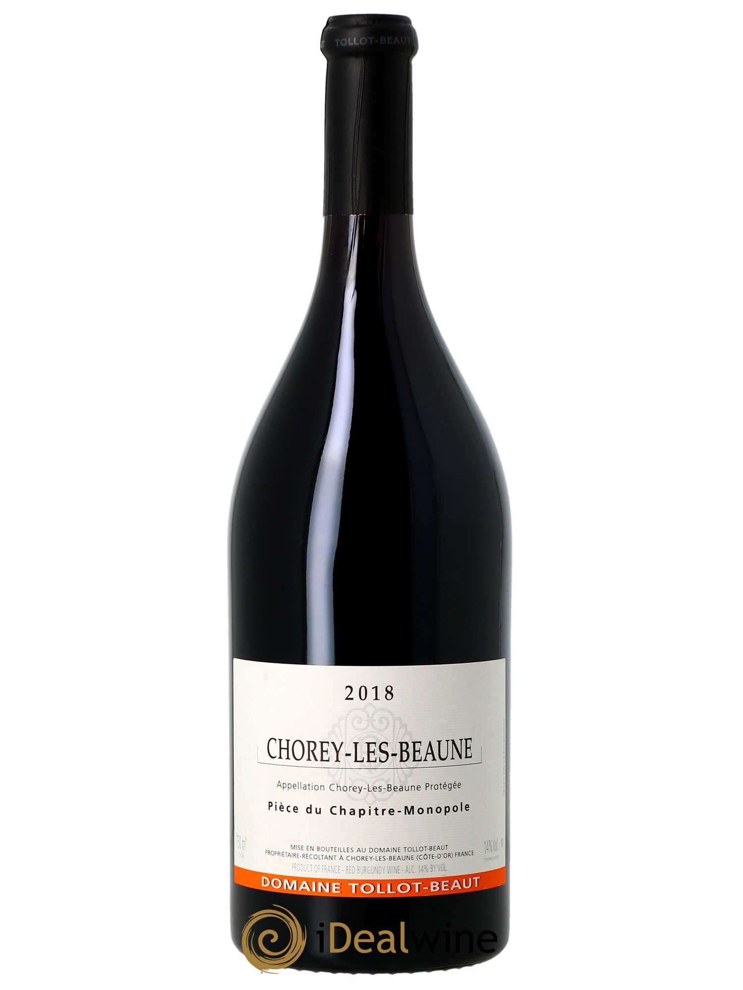 Chorey-lès-Beaune Pièce du Chapitre Tollot Beaut (Domaine) 2018 - Lot de 1 bouteille - 0