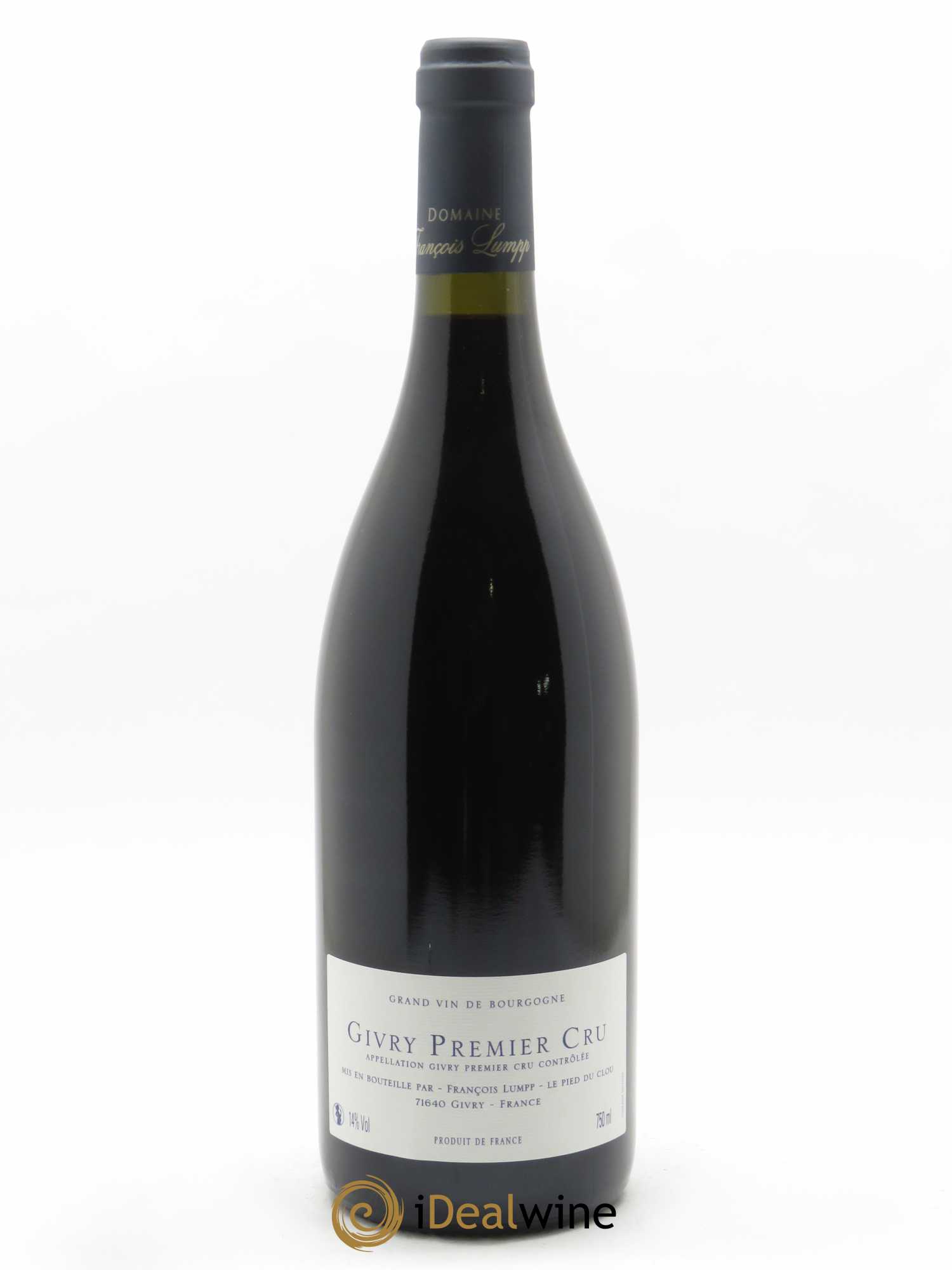 Givry 1er Cru Petit Marole François Lumpp (Domaine) 2019 - Lot de 1 bouteille - 1