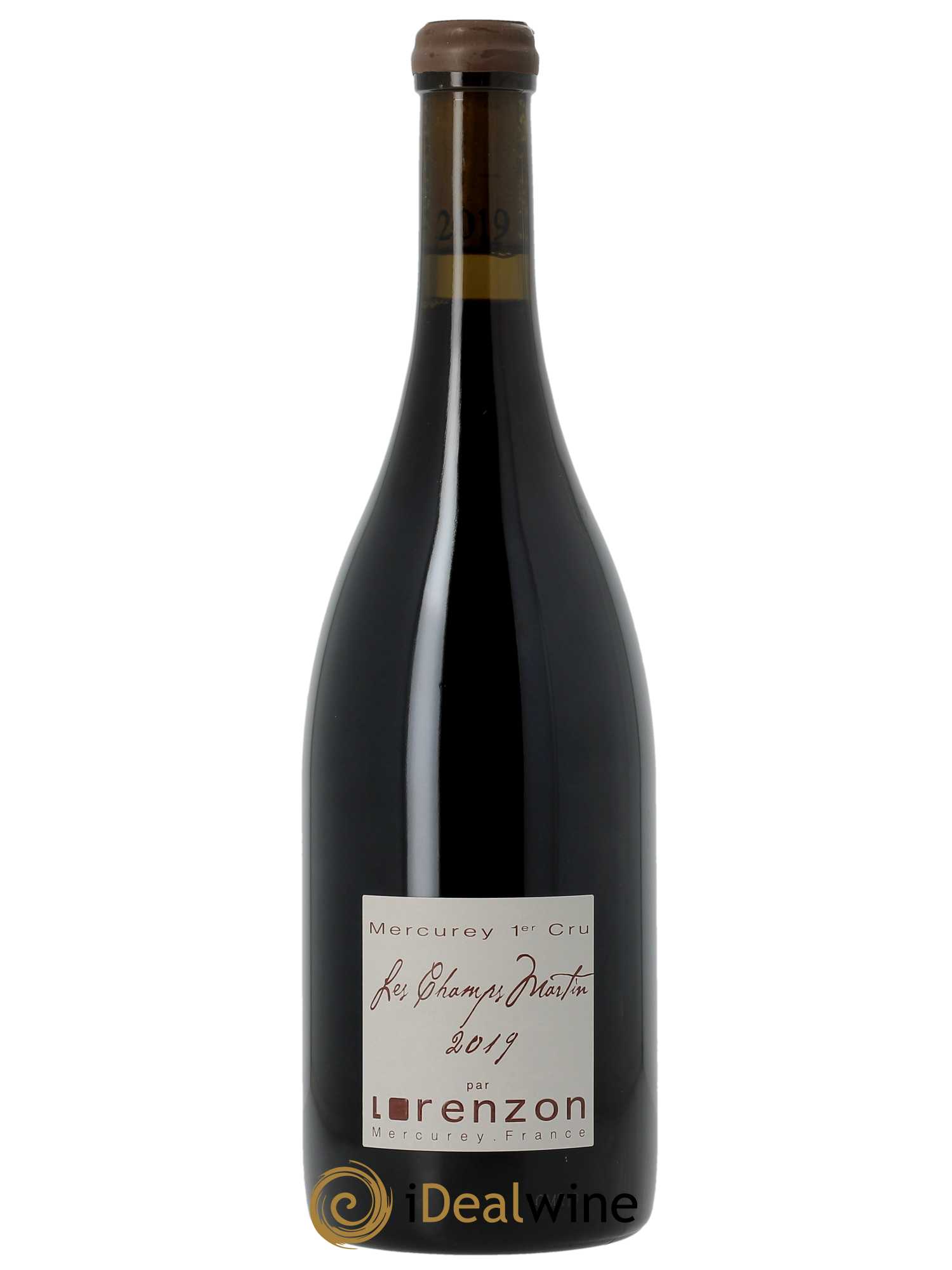 Mercurey 1er Cru Les Champs Martin Bruno Lorenzon 2019 - Lot of 1 bottle - 0