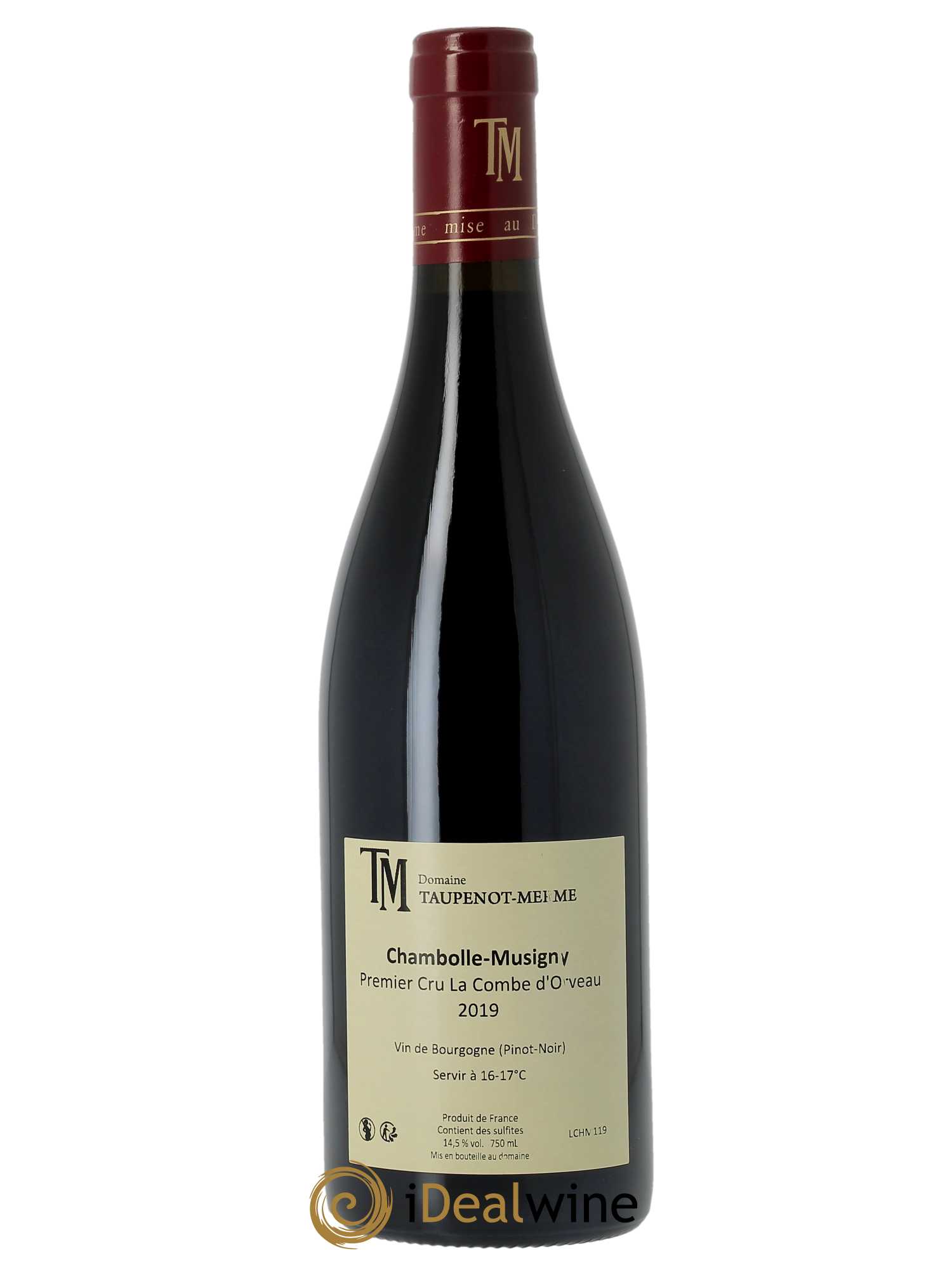 Chambolle-Musigny 1er Cru Combe d'Orveau Taupenot-Merme 2019 - Lot de 1 bouteille - 2