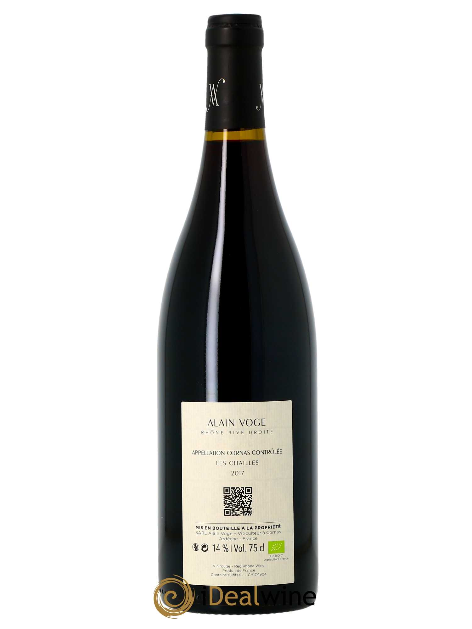 Cornas Les Chailles Alain Voge (Domaine) 2017 - Lot of 1 bottle - 1